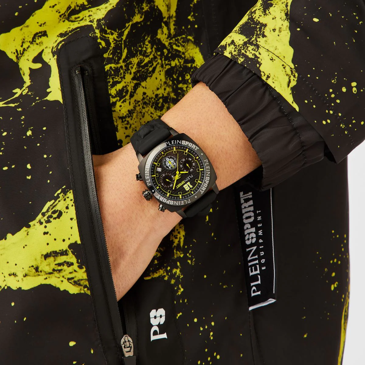 Plein Sport Herren Uhr Analog Quarz WILDCAT CHRONO PSGBA1523 Edelstahl - Image 4