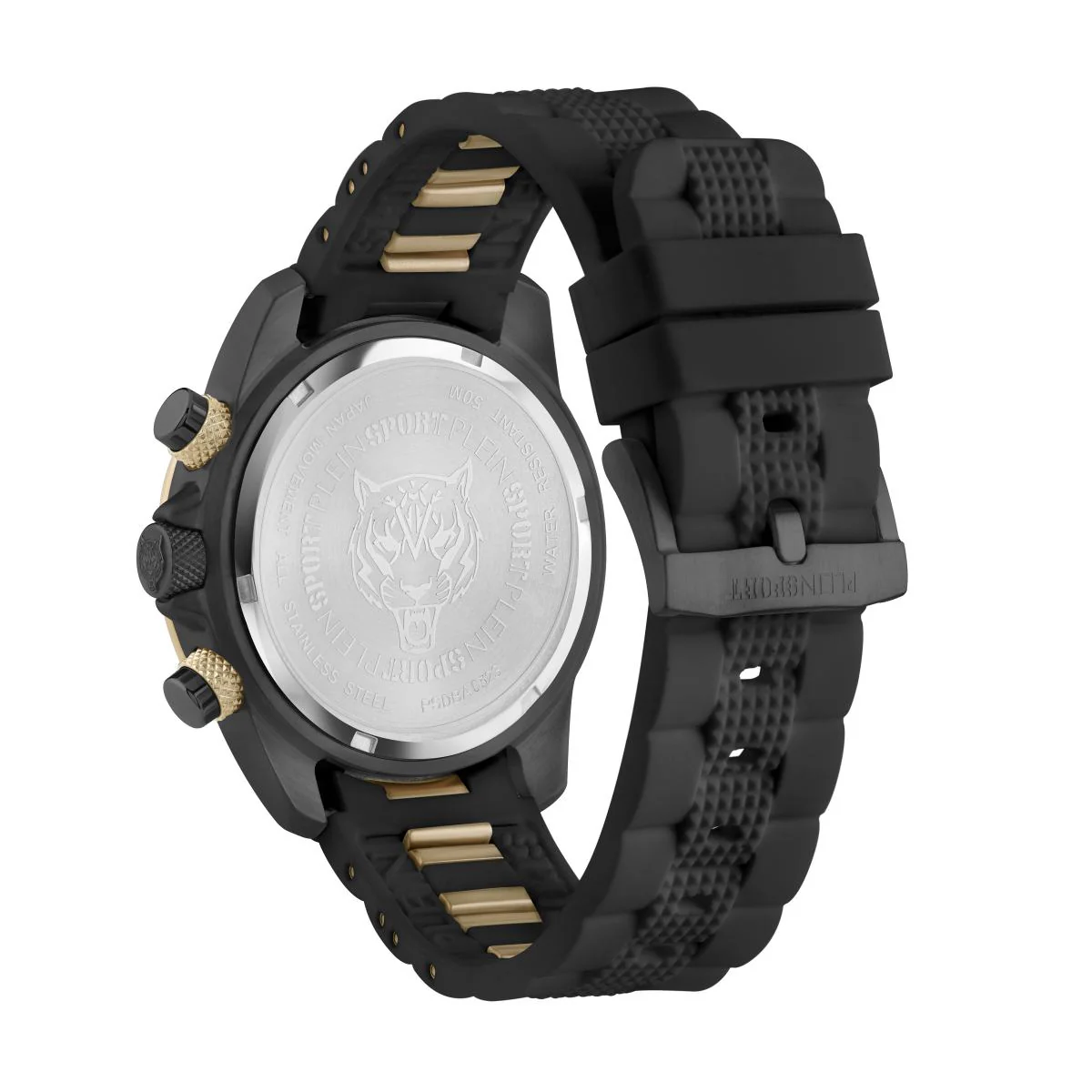 Plein Sport Unisex Uhr Analog Quarz HURRICANE CHRONO PSDBA0523 Silikon - Image 2