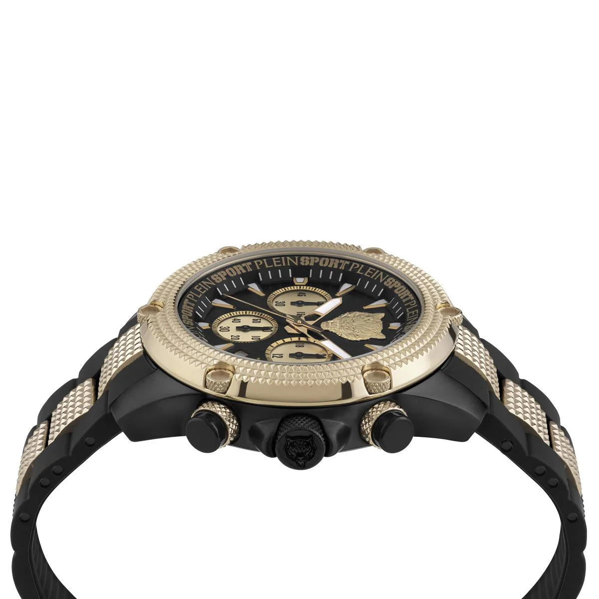 Plein Sport Unisex Uhr Analog Quarz HURRICANE CHRONO PSDBA0523 Silikon - Image 3