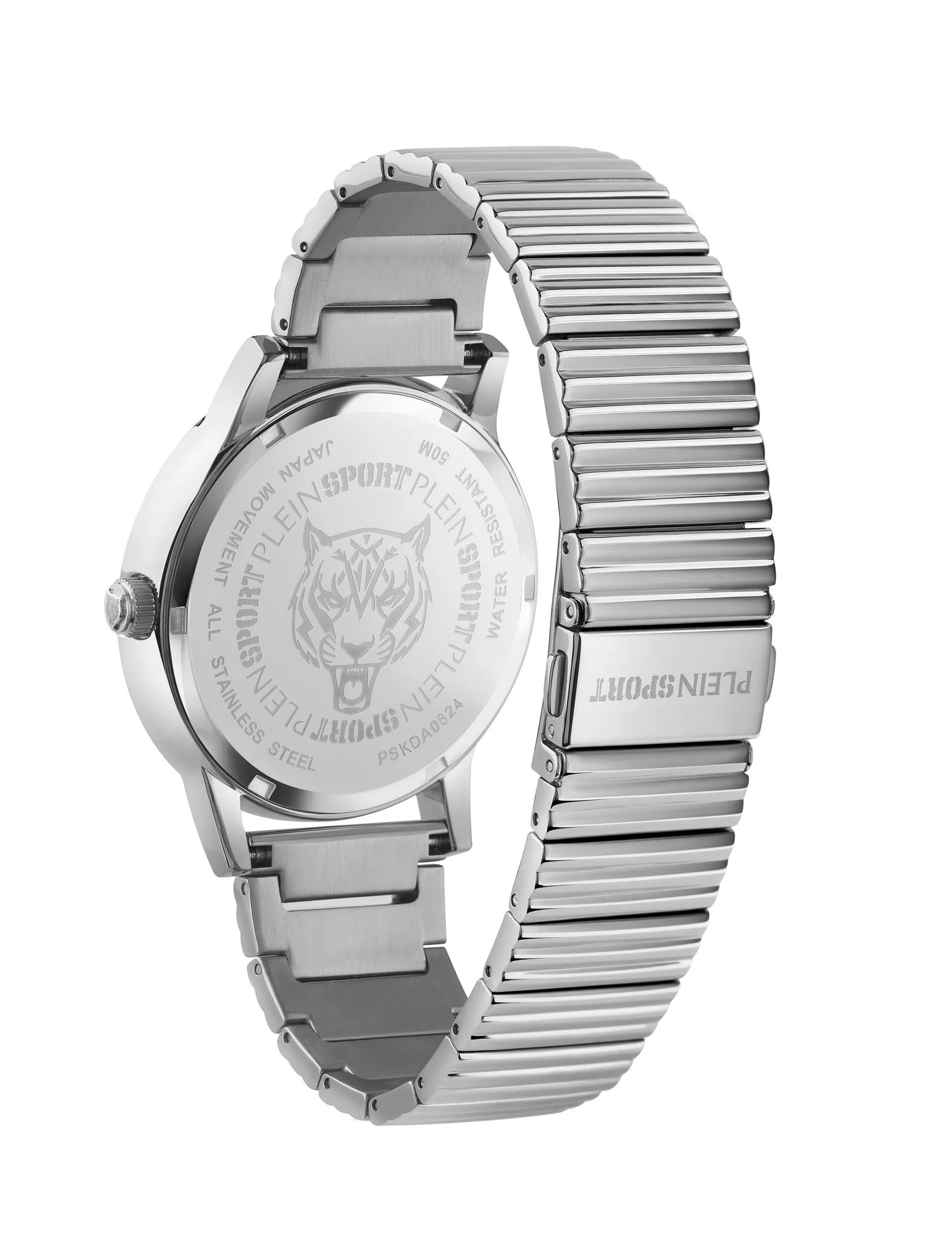 Plein Sport Unisex Uhr Analog Quarz IRON TIGER PSKDA0624 Edelstahl - Image 3