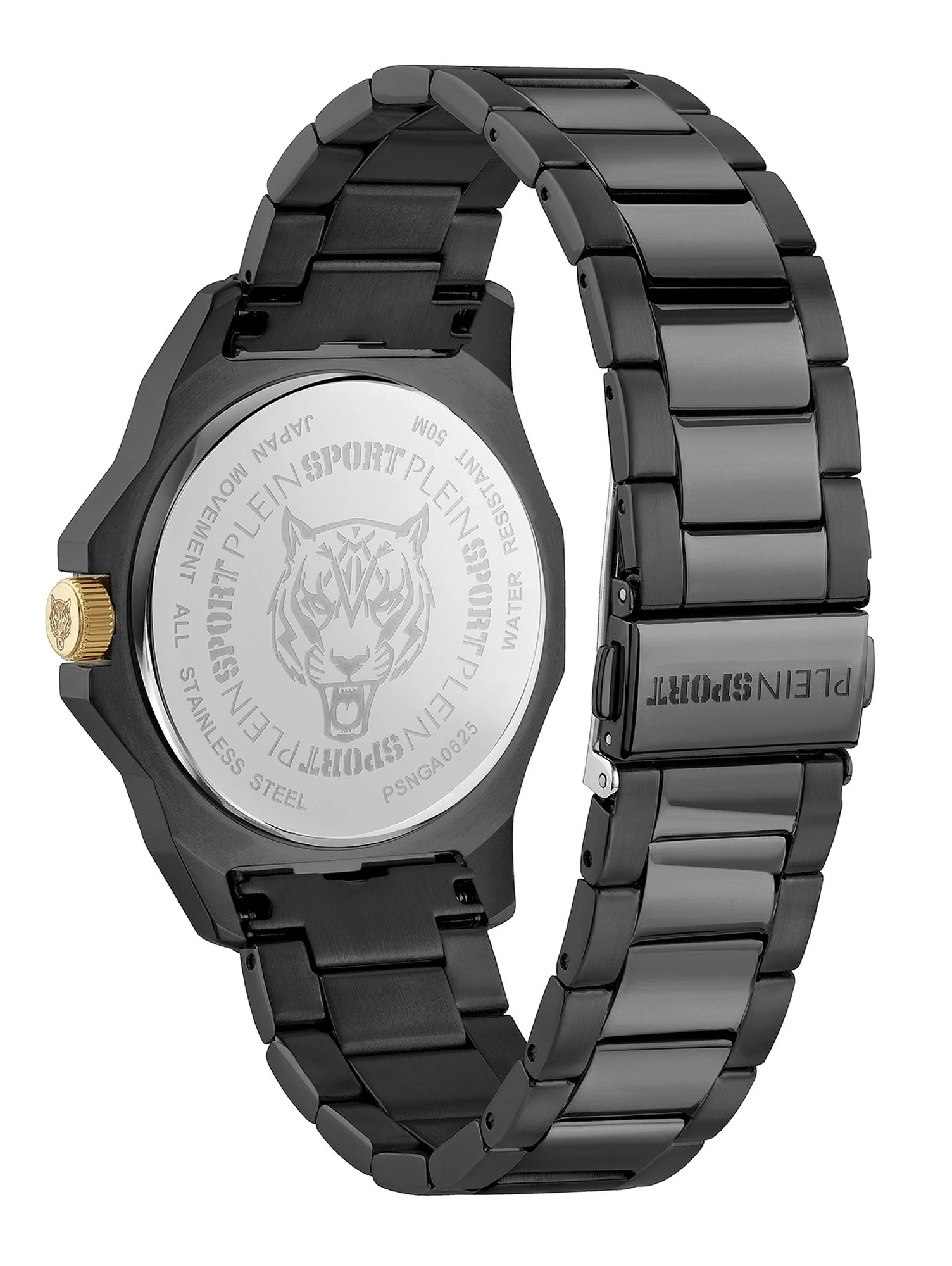 Plein Sport Unisex Uhr Analog Quarz ONYX ULTRA PSNGA0625 Edelstahl - Image 3
