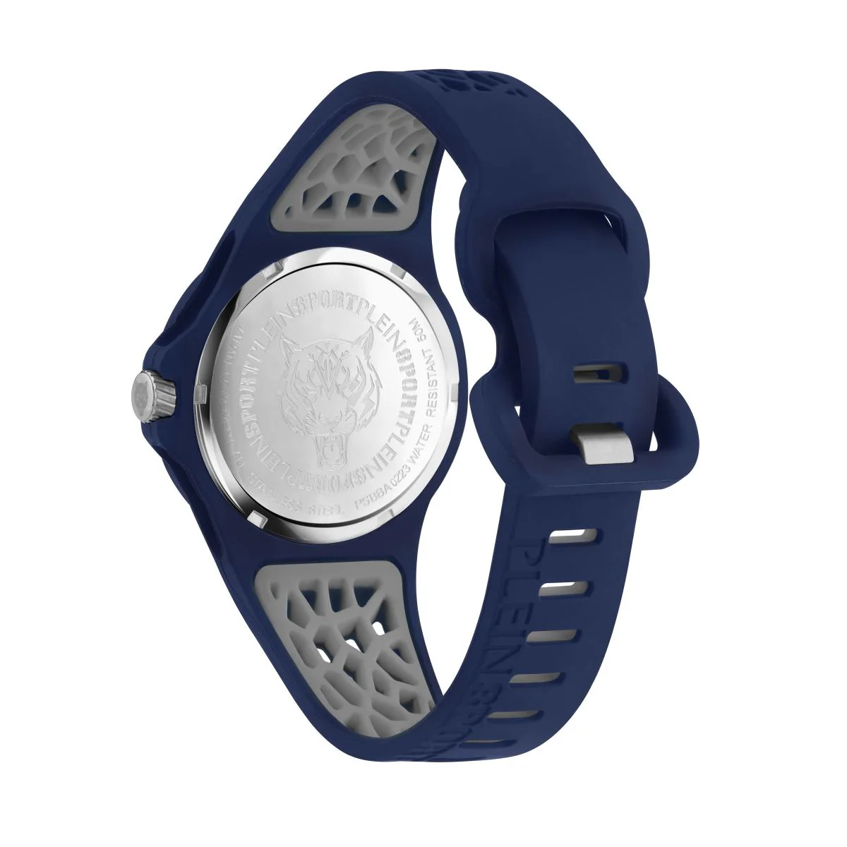 Plein Sport Unisex Uhr Analog Quarz THUNDERSTORM Blau PSBBA0223 Silikon - Image 2