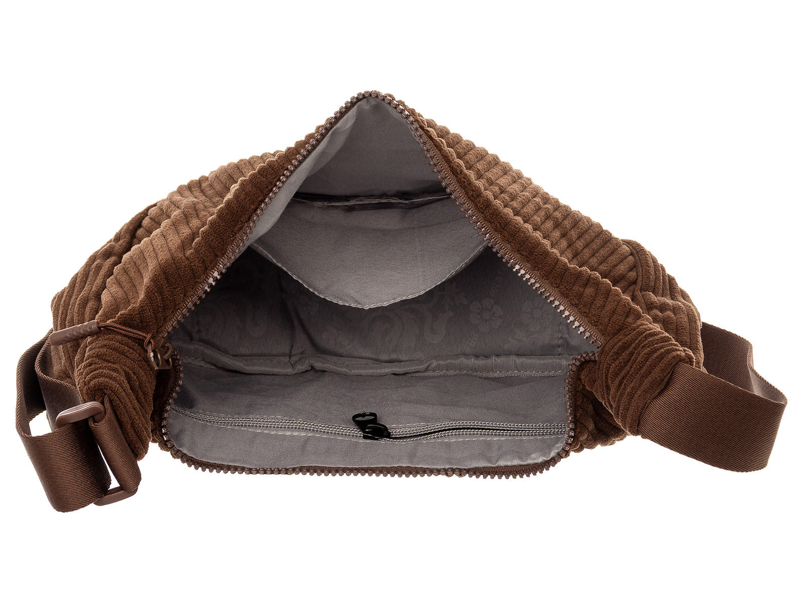 Prato SC07-1 zeitlose Crossover Bag aus Breitcord Moonbag khaki - Image 12