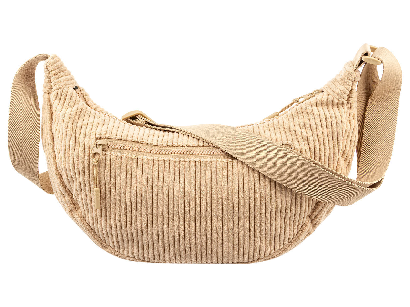 Prato SC07-1 zeitlose Crossover Bag aus Breitcord Moonbag khaki - Image 25