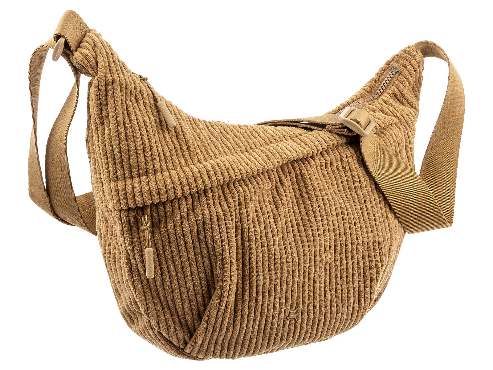 Prato SC08 zeitlose zeitlose Umhängetasche aus Breitcord light beige - Image 21