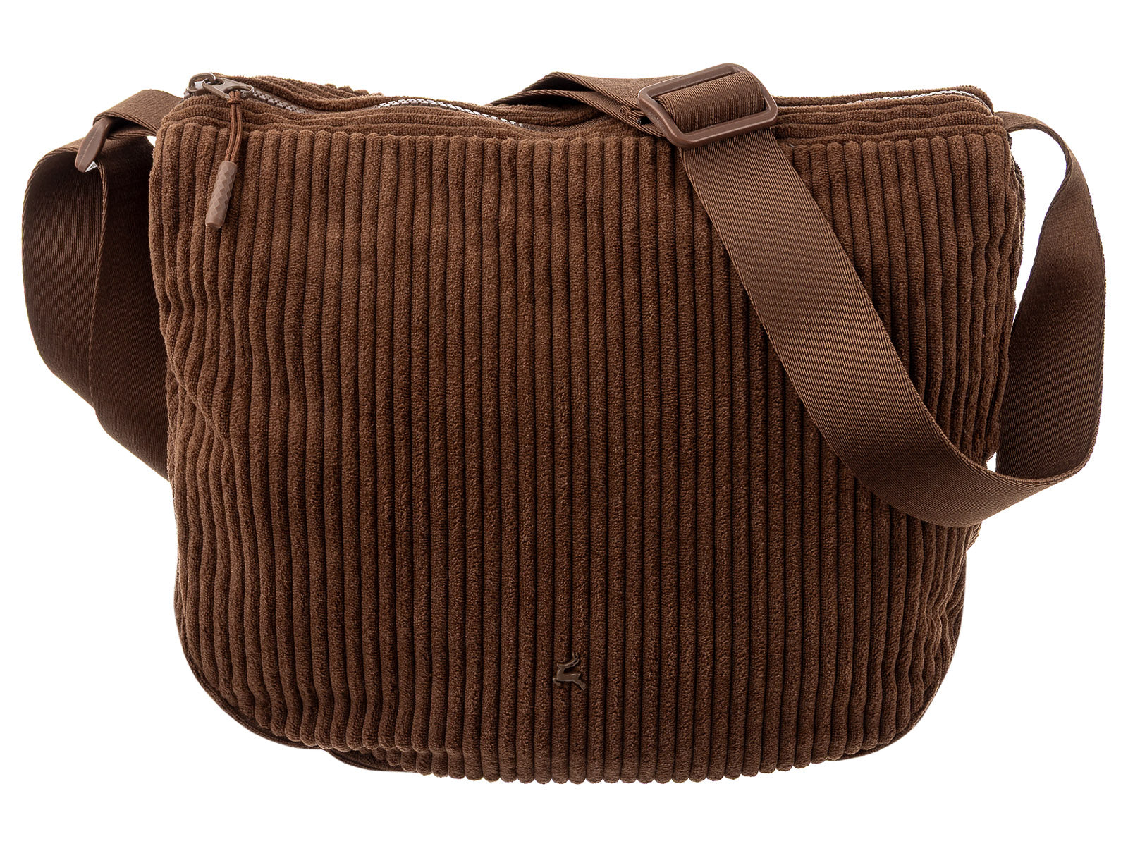 Prato SC09 zeitlose Umhängetasche aus Breitcord light beige - Image 5