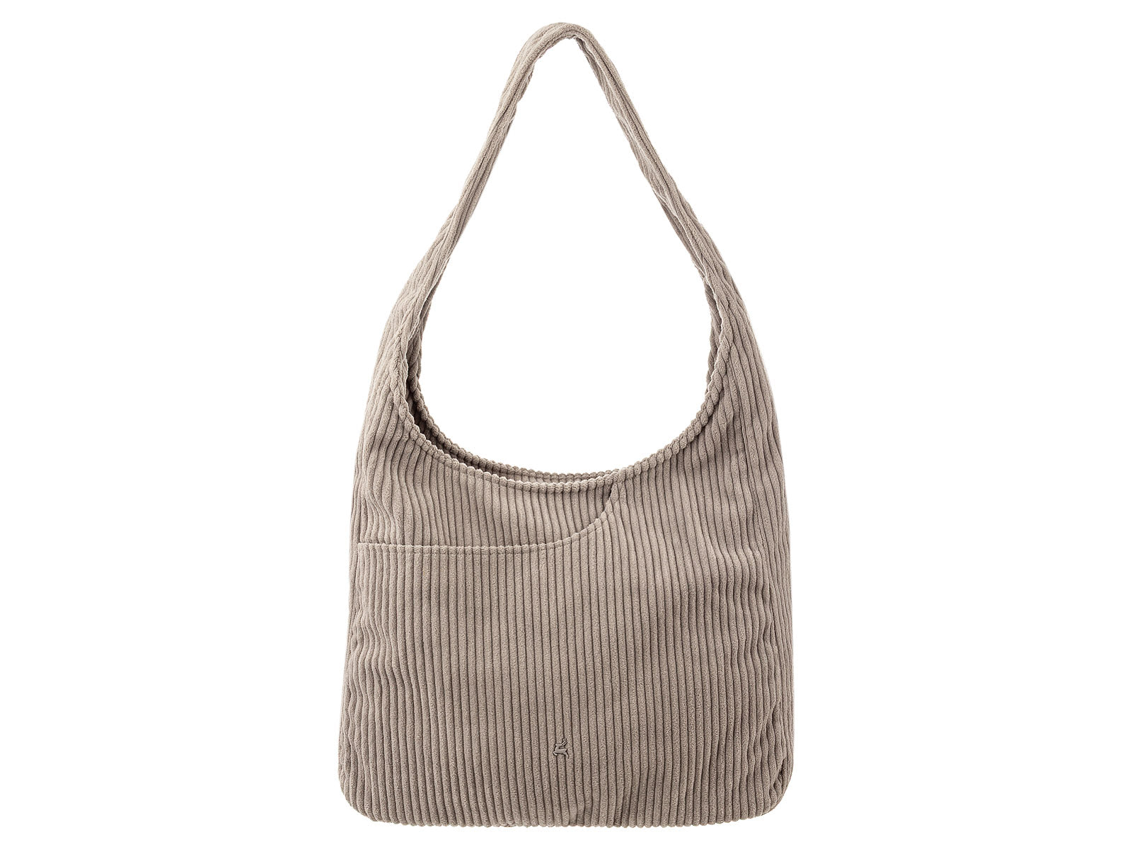 Prato SC12 zeitloser Shopper aus Breitcord Hobobag mocha - Image 2