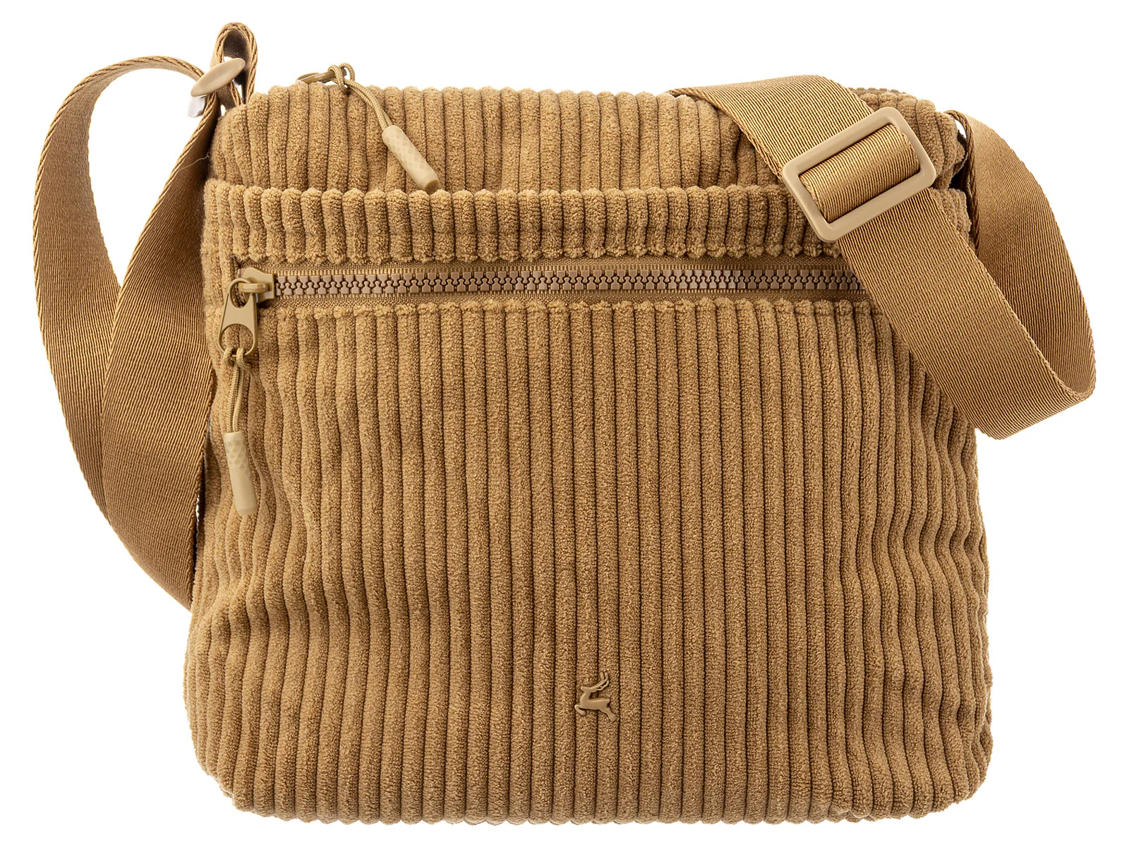 Prato SC16 zeitlose Umhängetasche aus Breitcord light beige - Image 3