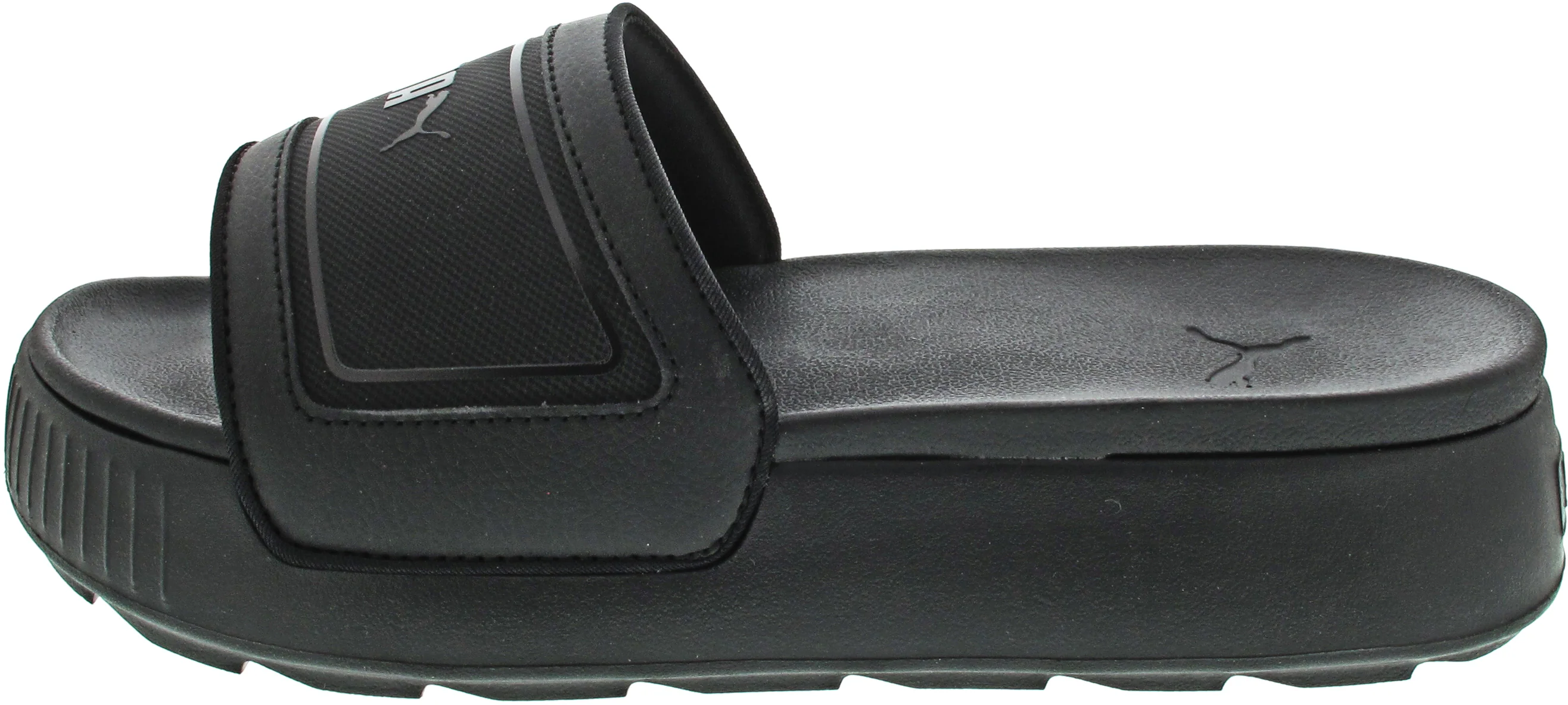 Puma Karmen Slide Pantolette Schwarz