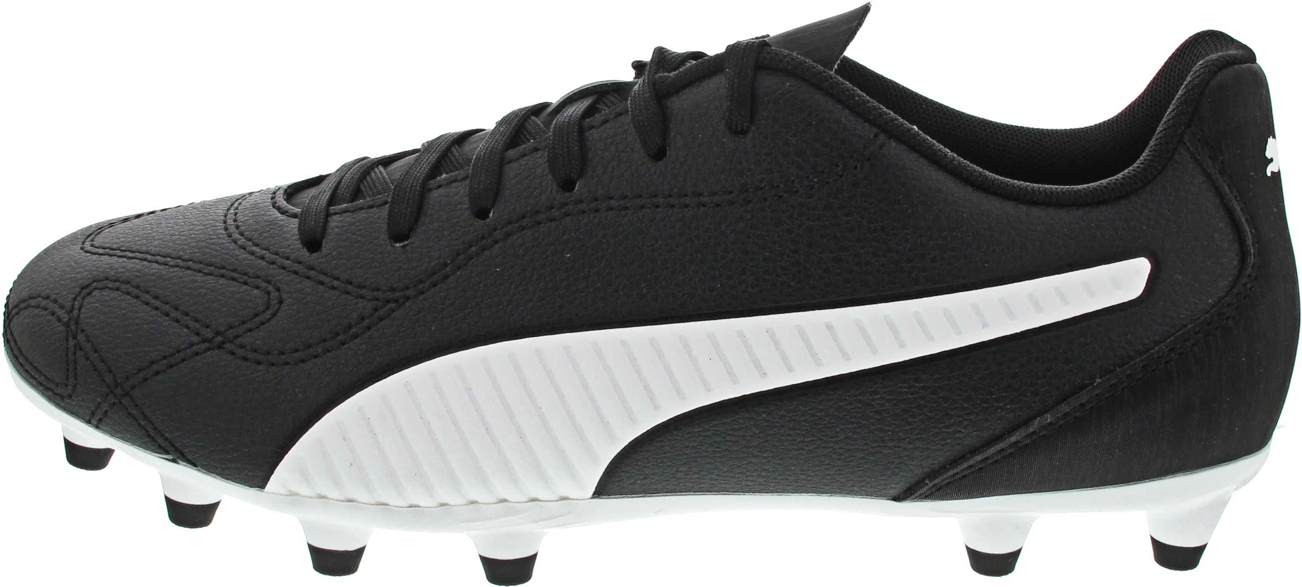 Puma Monarch II FG/AG Fußballschuh Nocken Schwarz - Image 3