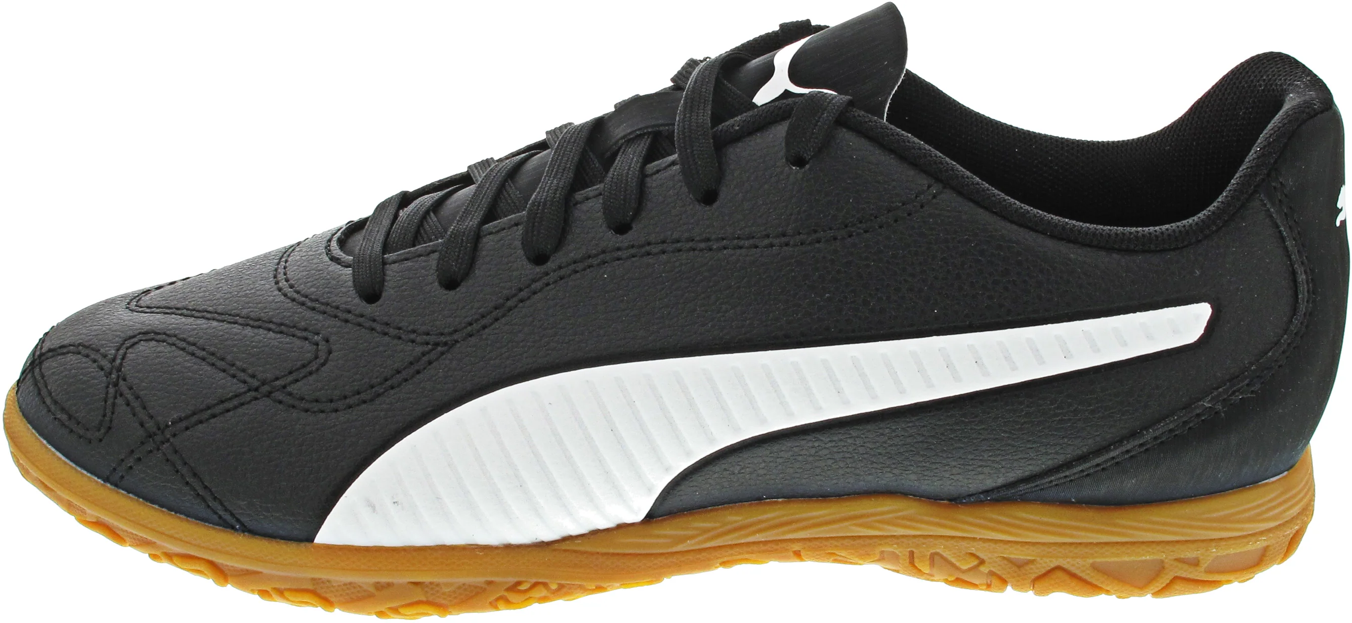 Puma Monarch II IT Fußballschuh Halle Schwarz - Image 7