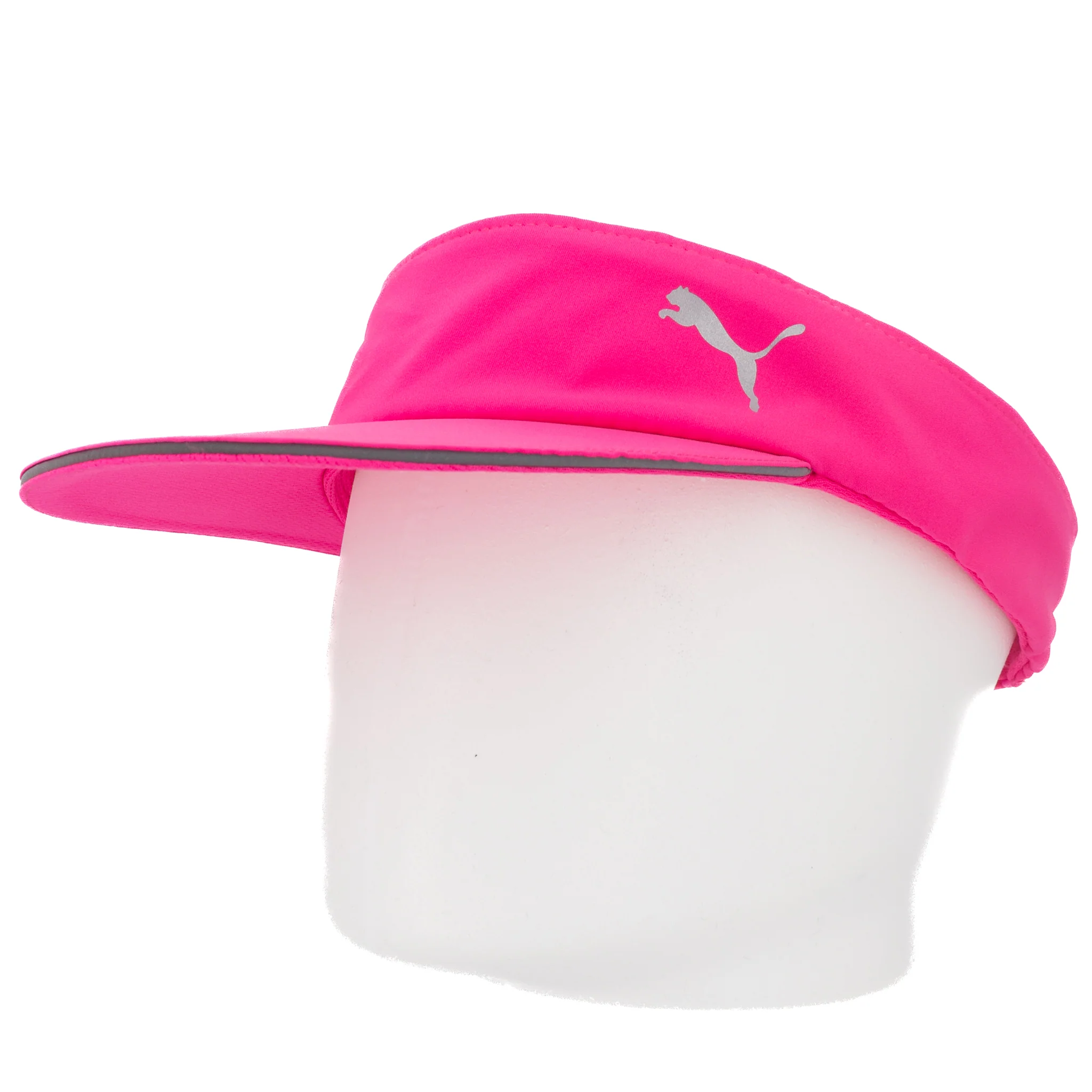 Puma Running Visor Damen Cap Sonnenschutz Pink - Image 2