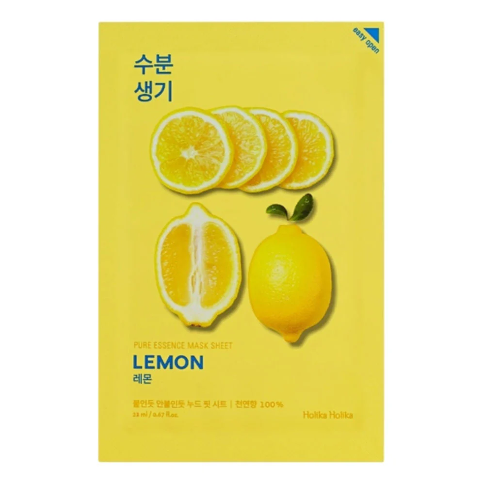 Pure Essence Mask Sheet – Lemon – 23 ml