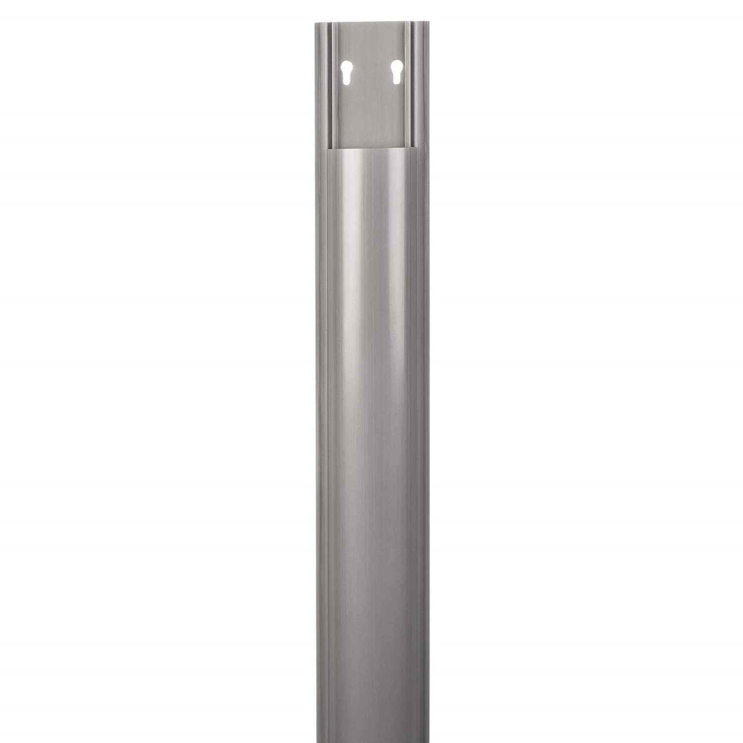 PVC Kabelkanal Halbrund 100/7/2cm Silber-Grau - Image 11