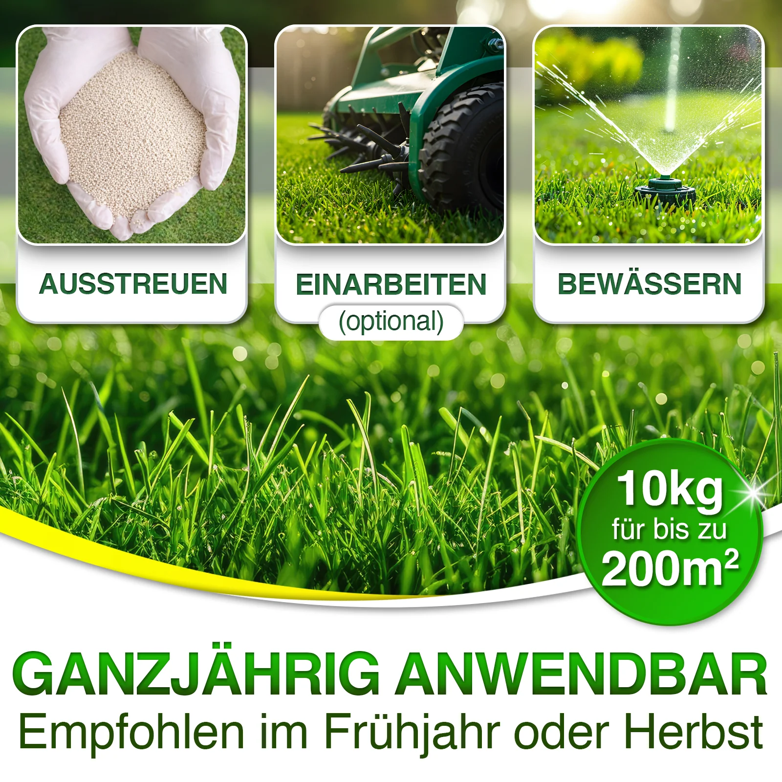 Rasenkalk 30 kg – hochwertiger Rasen- & Gartenkalk zur pH-Optimierung und Bodenverbesserung - Image 18