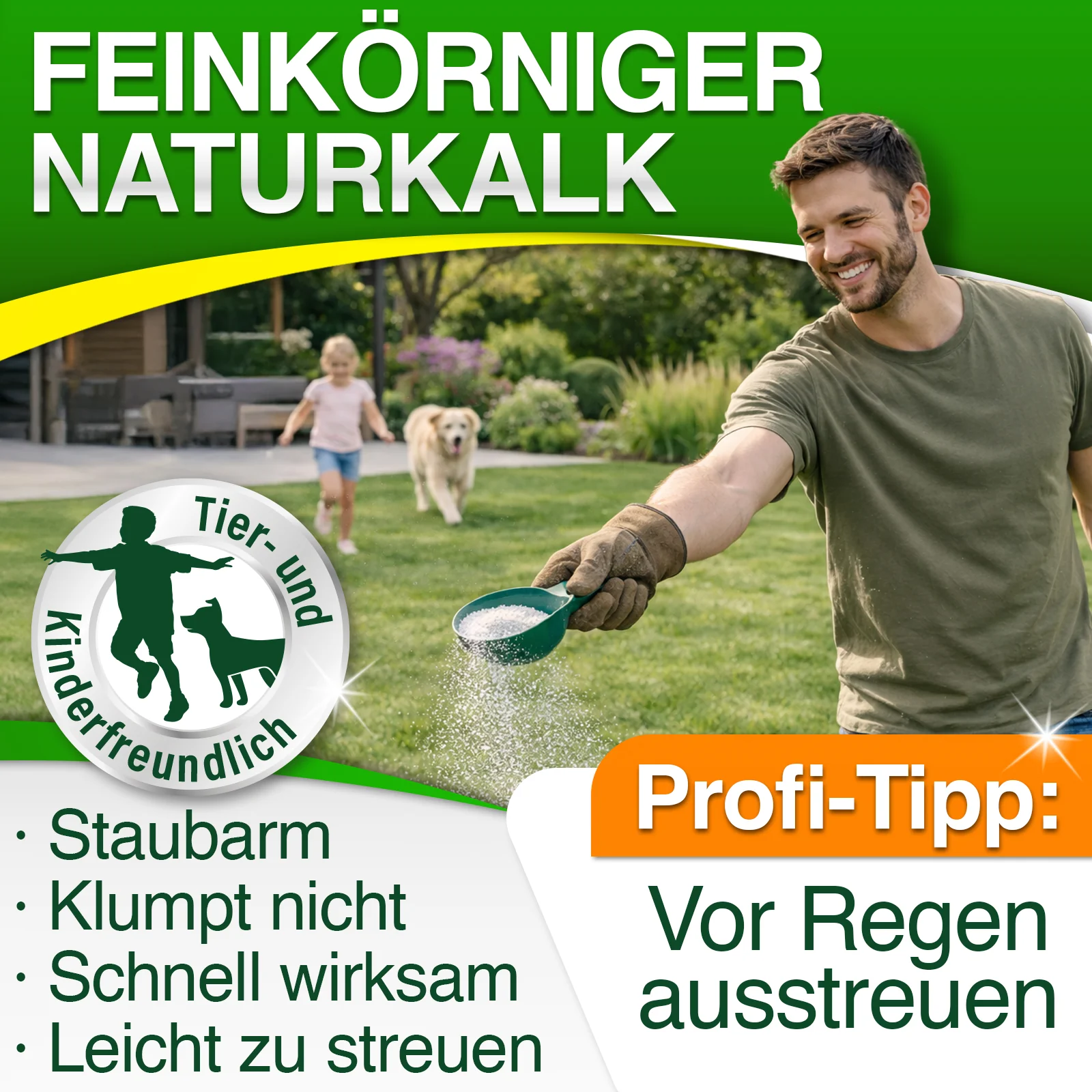 Rasenkalk 30 kg – hochwertiger Rasen- & Gartenkalk zur pH-Optimierung und Bodenverbesserung - Image 5