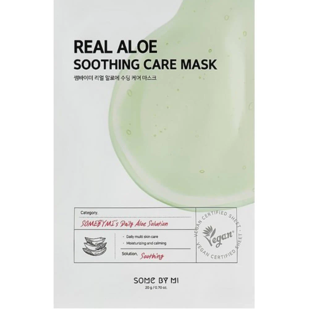 Real Aloe Soothing Care Mask - 20 g