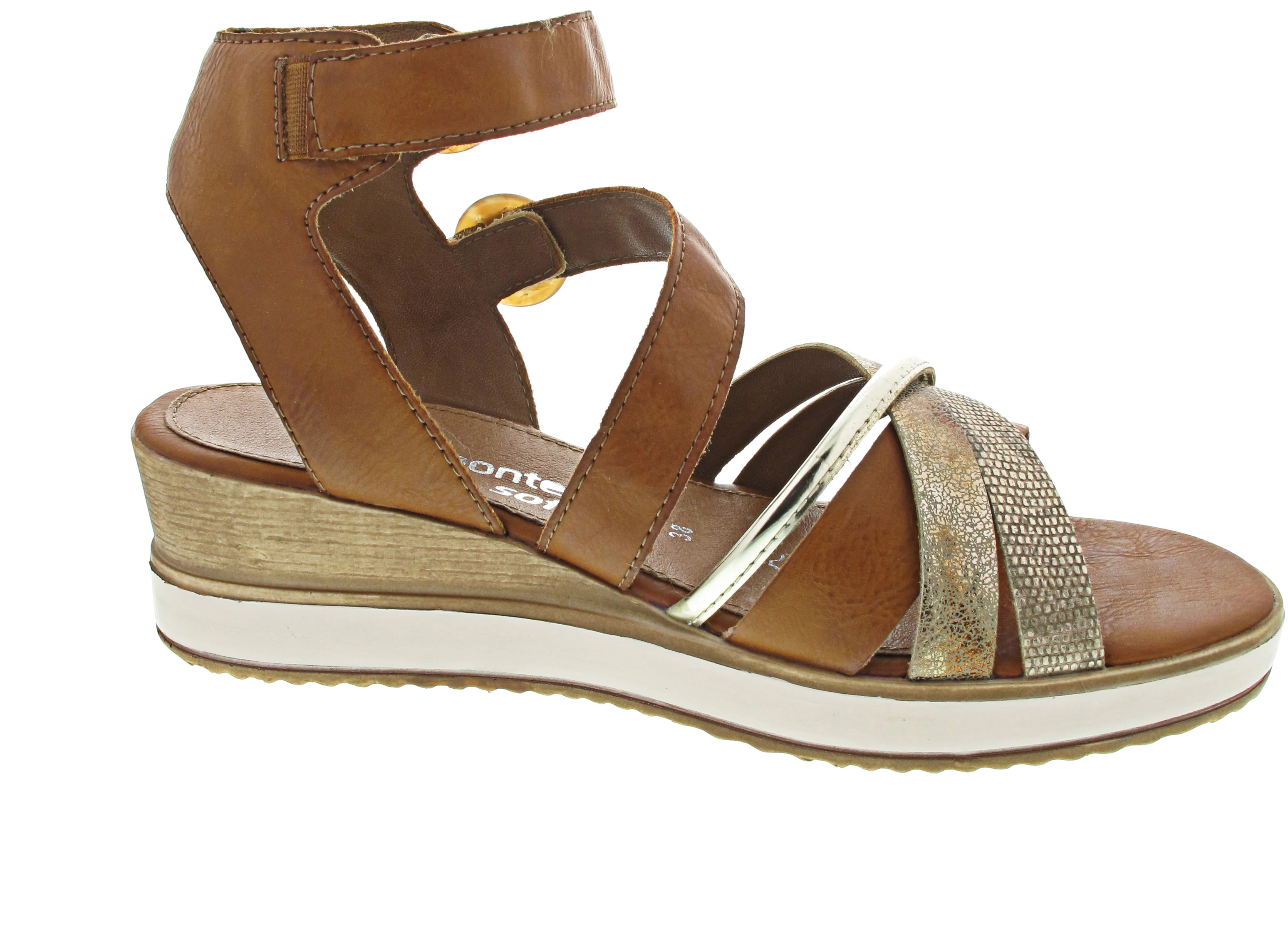 Remonte Keilsandalette Braun - Image 3