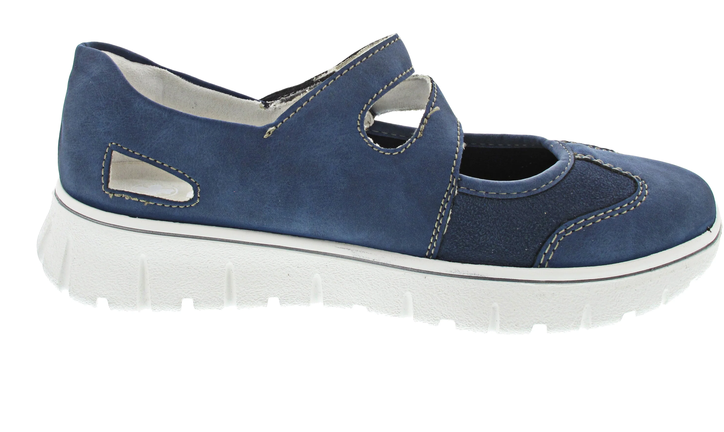 Rieker Ballerina Blau - Image 18
