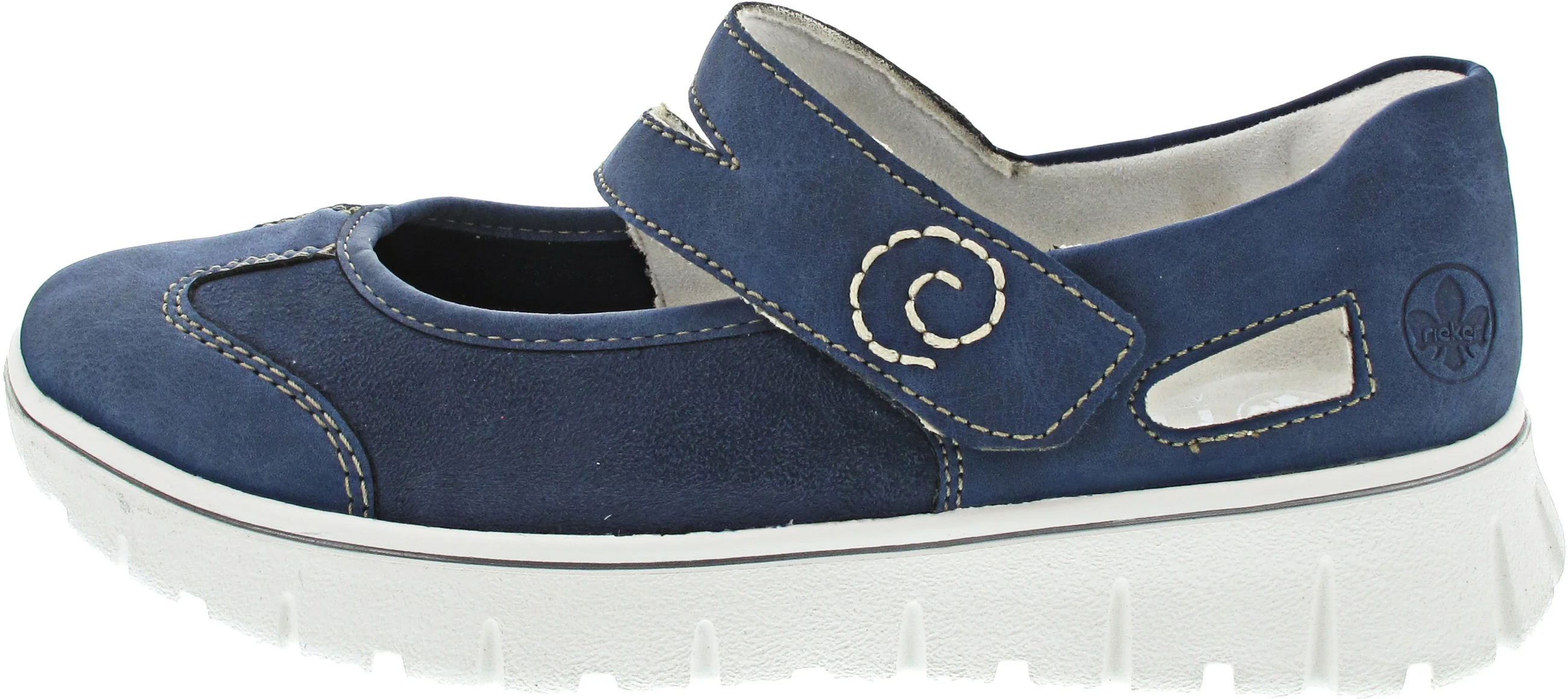 Rieker Ballerina Blau - Image 19