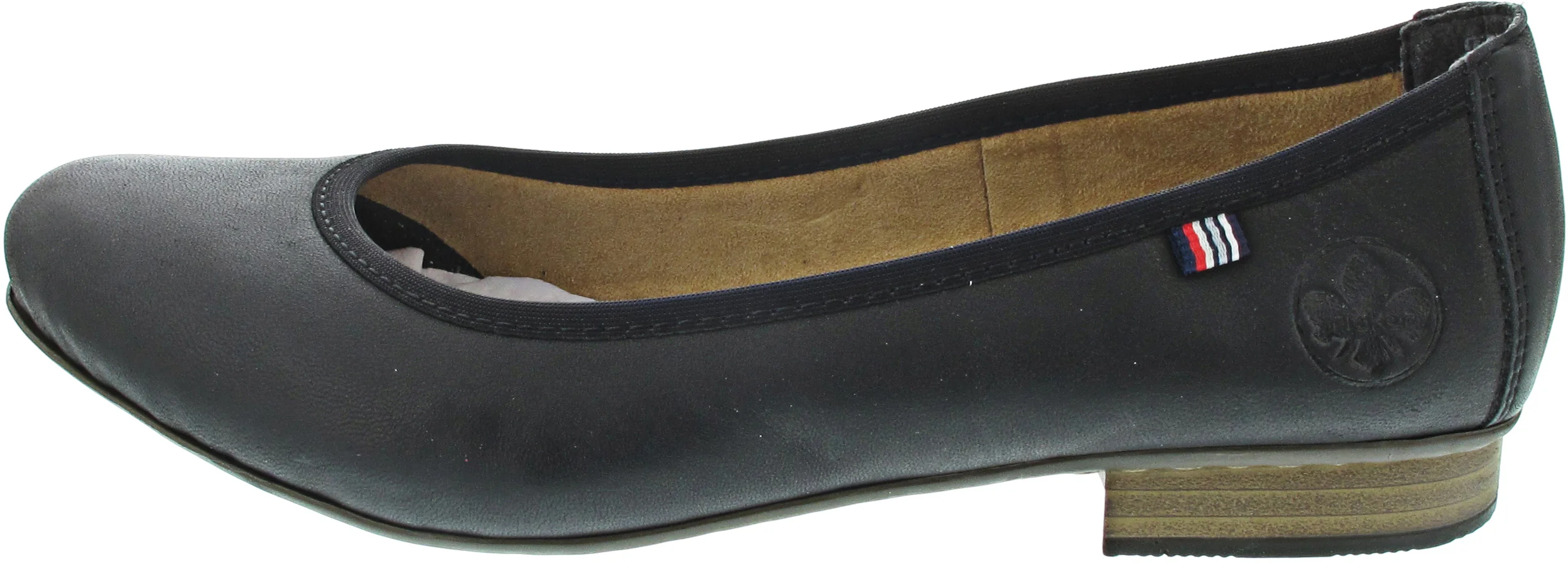 Rieker Ballerina Schwarz - Image 3