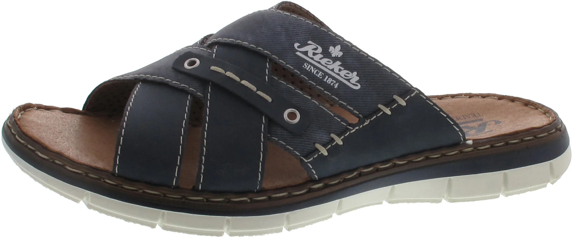 Rieker Herren Pantolette blau - Image 7