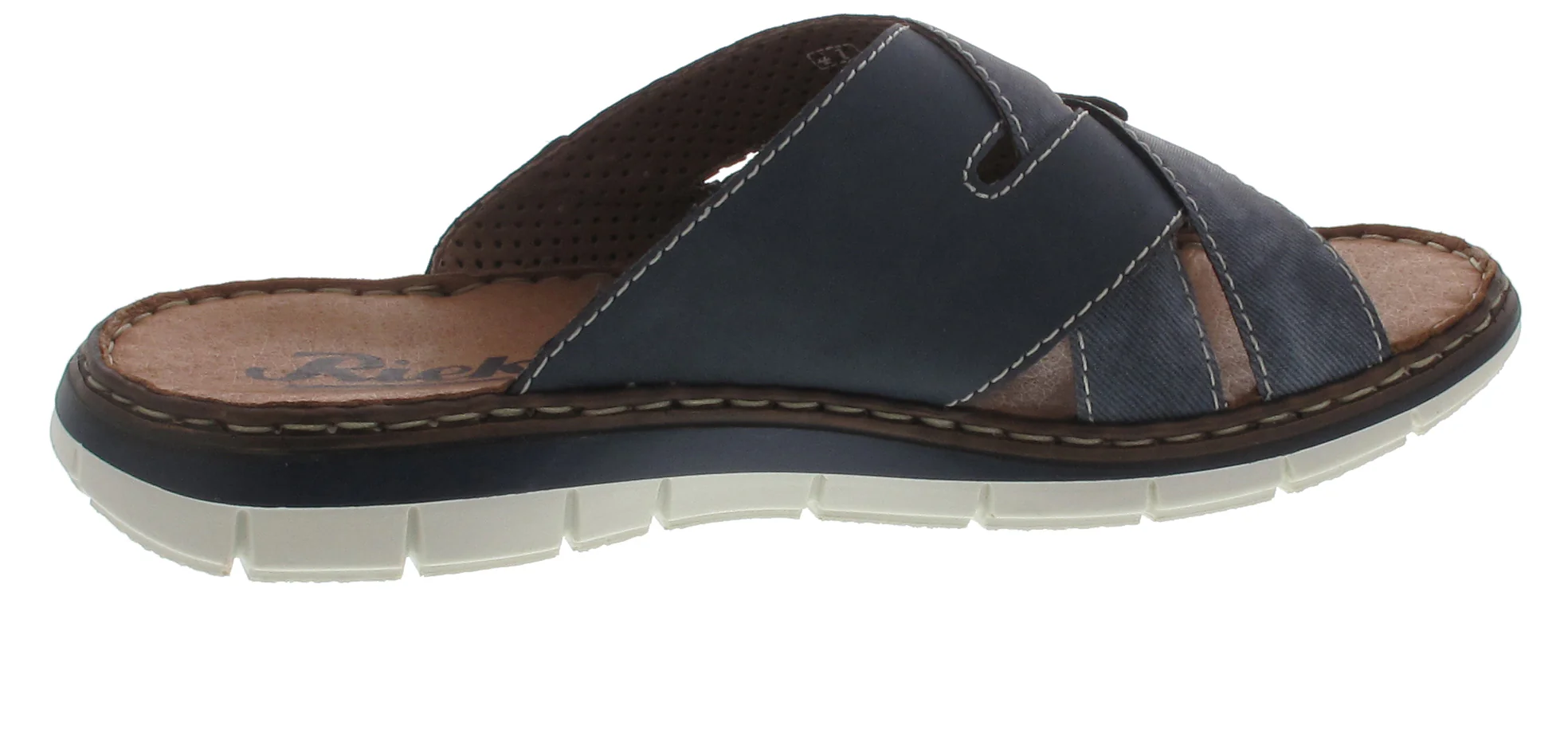 Rieker Herren Pantolette blau - Image 9