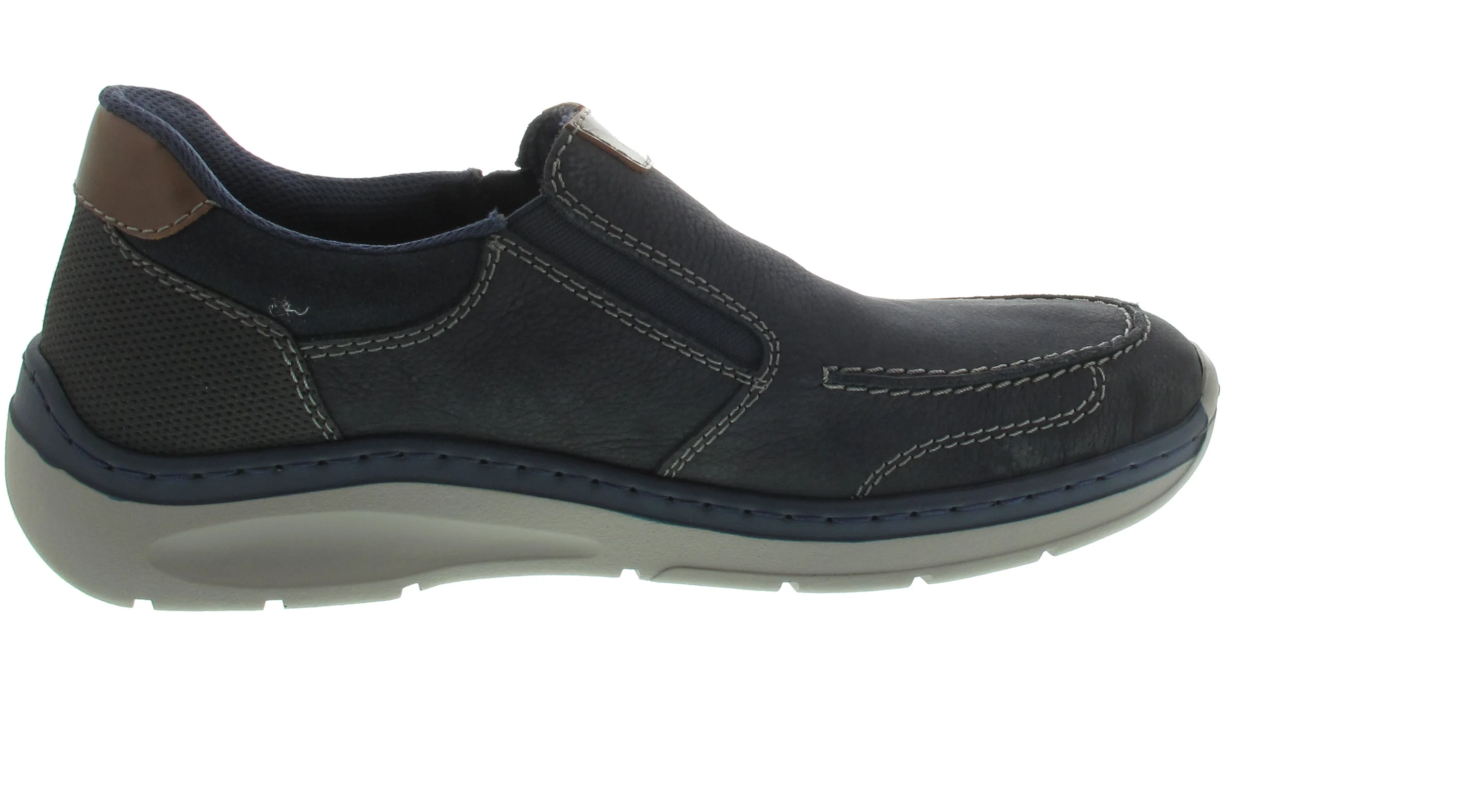 Rieker Herren Slipper blau - Image 9