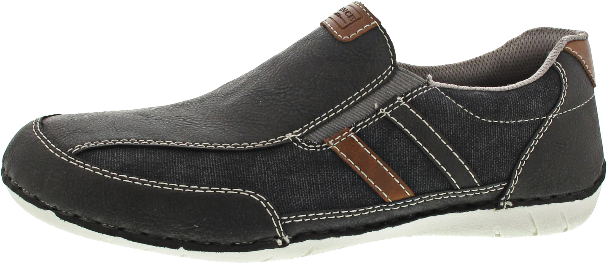 Rieker Herren Slipper blau