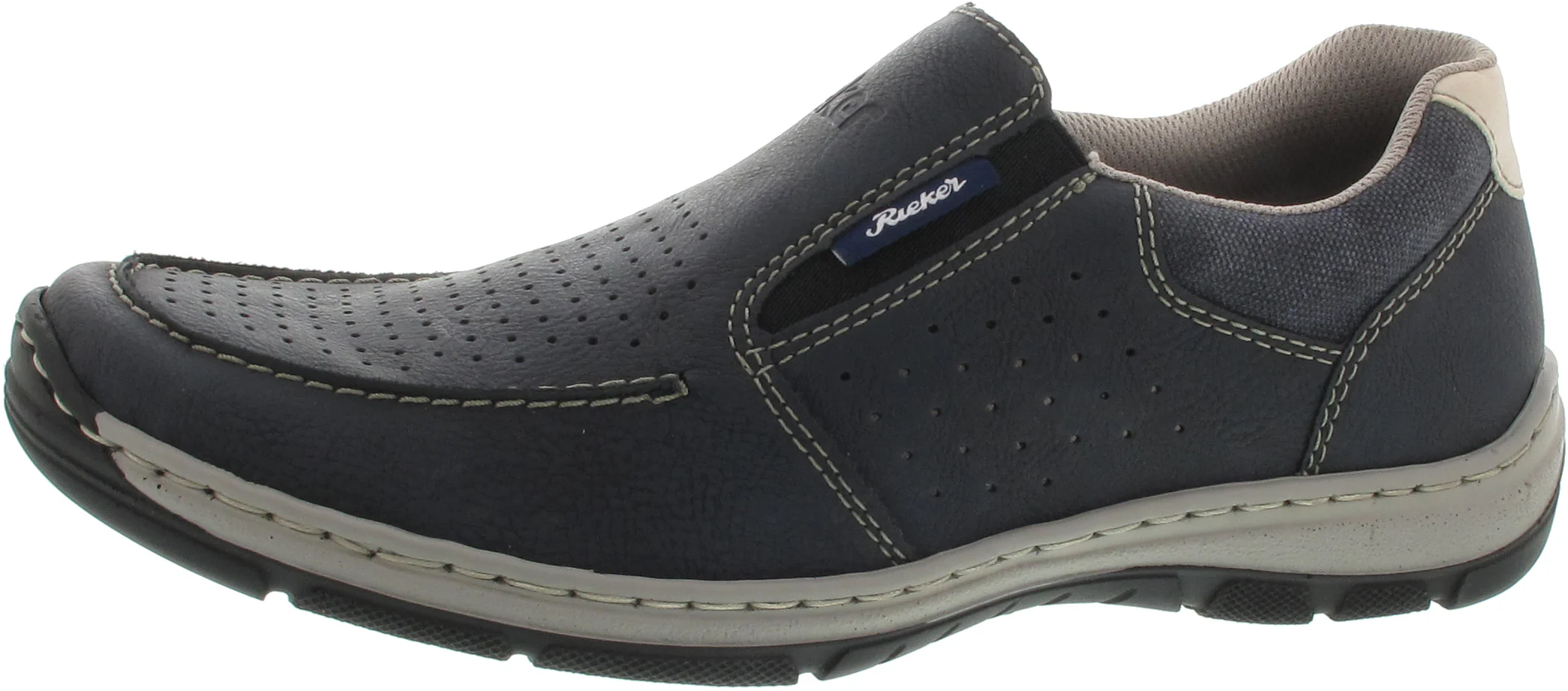 Rieker Herren Slipper blau - Image 7