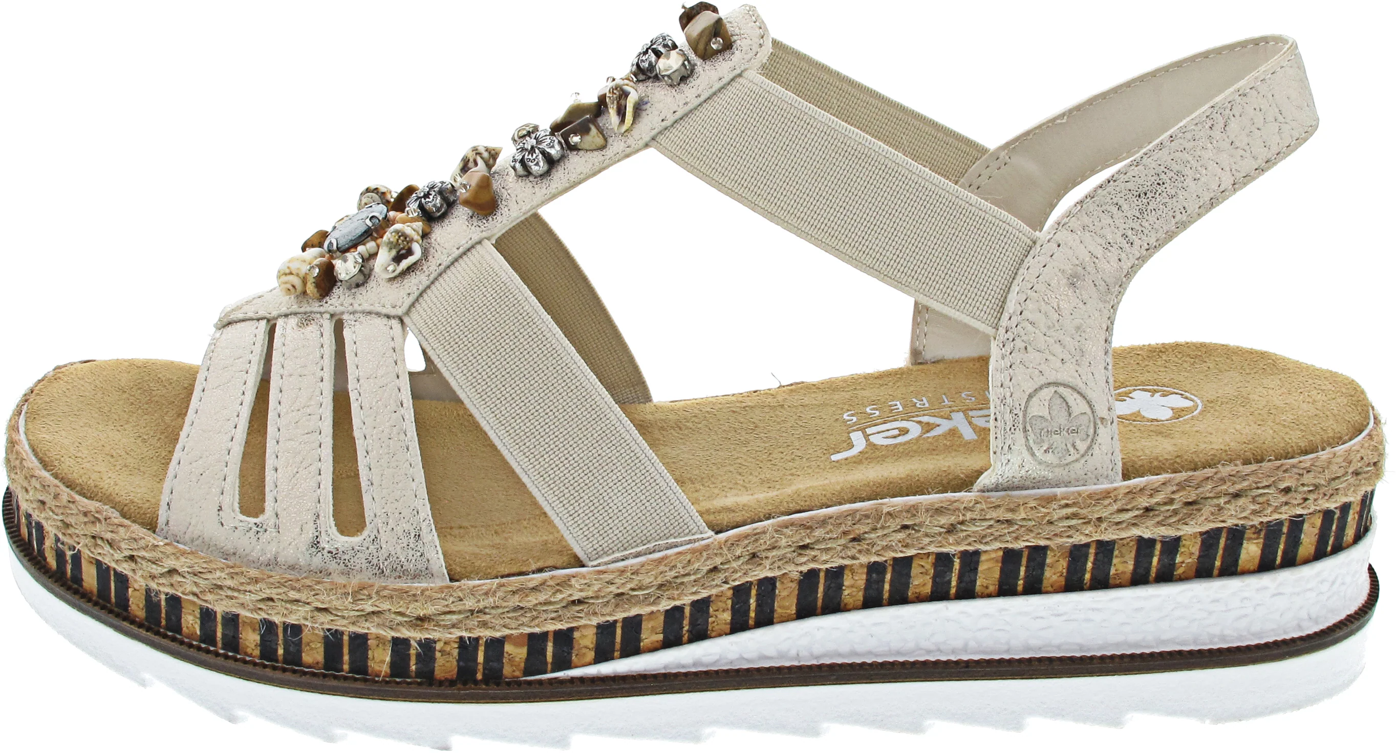 Rieker Sandale Beige - Image 2