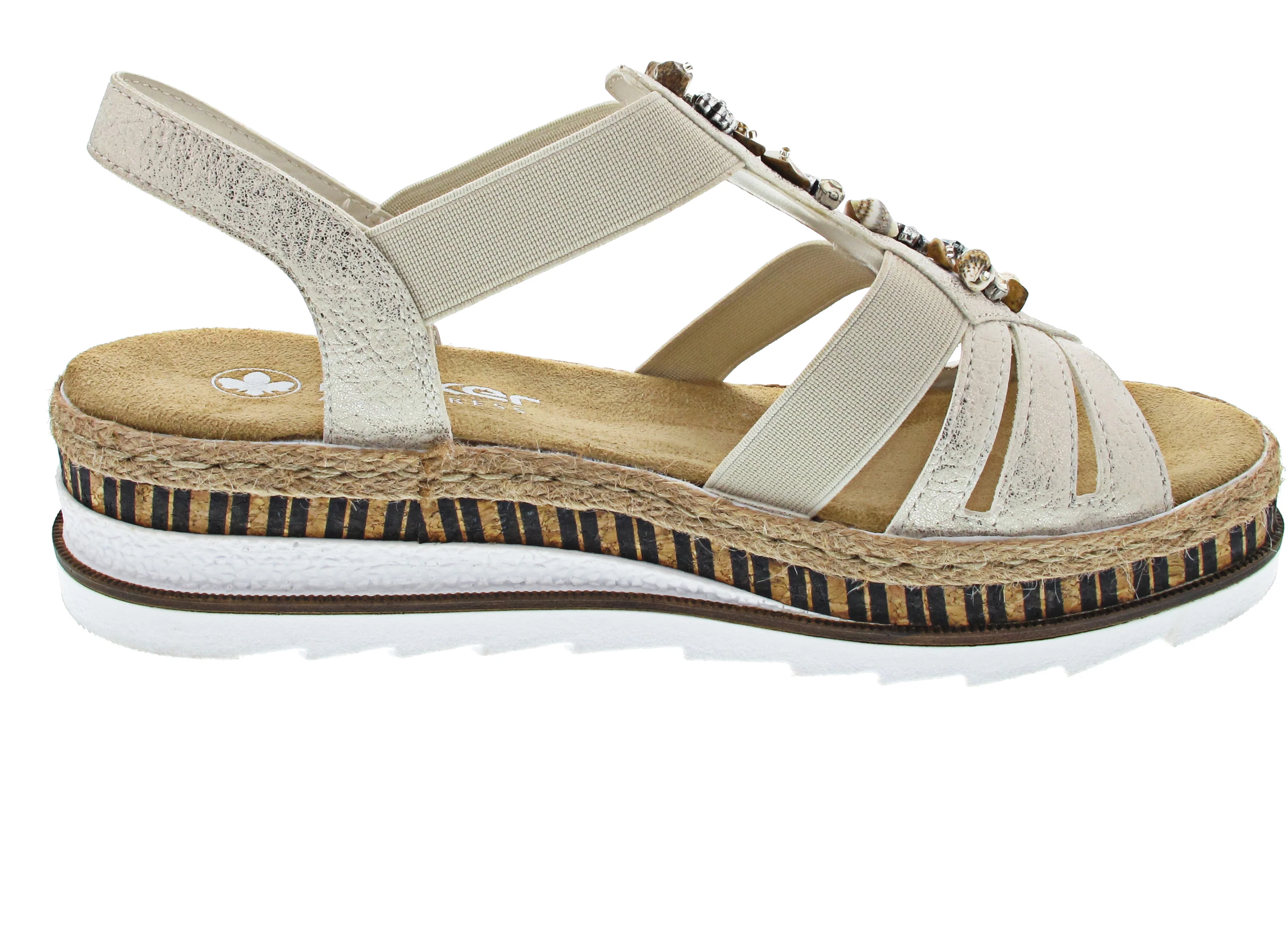 Rieker Sandale Beige - Image 7