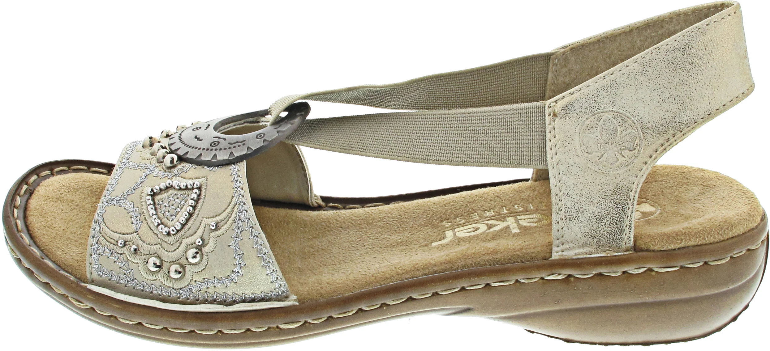 Rieker Sandale Gold - Image 3