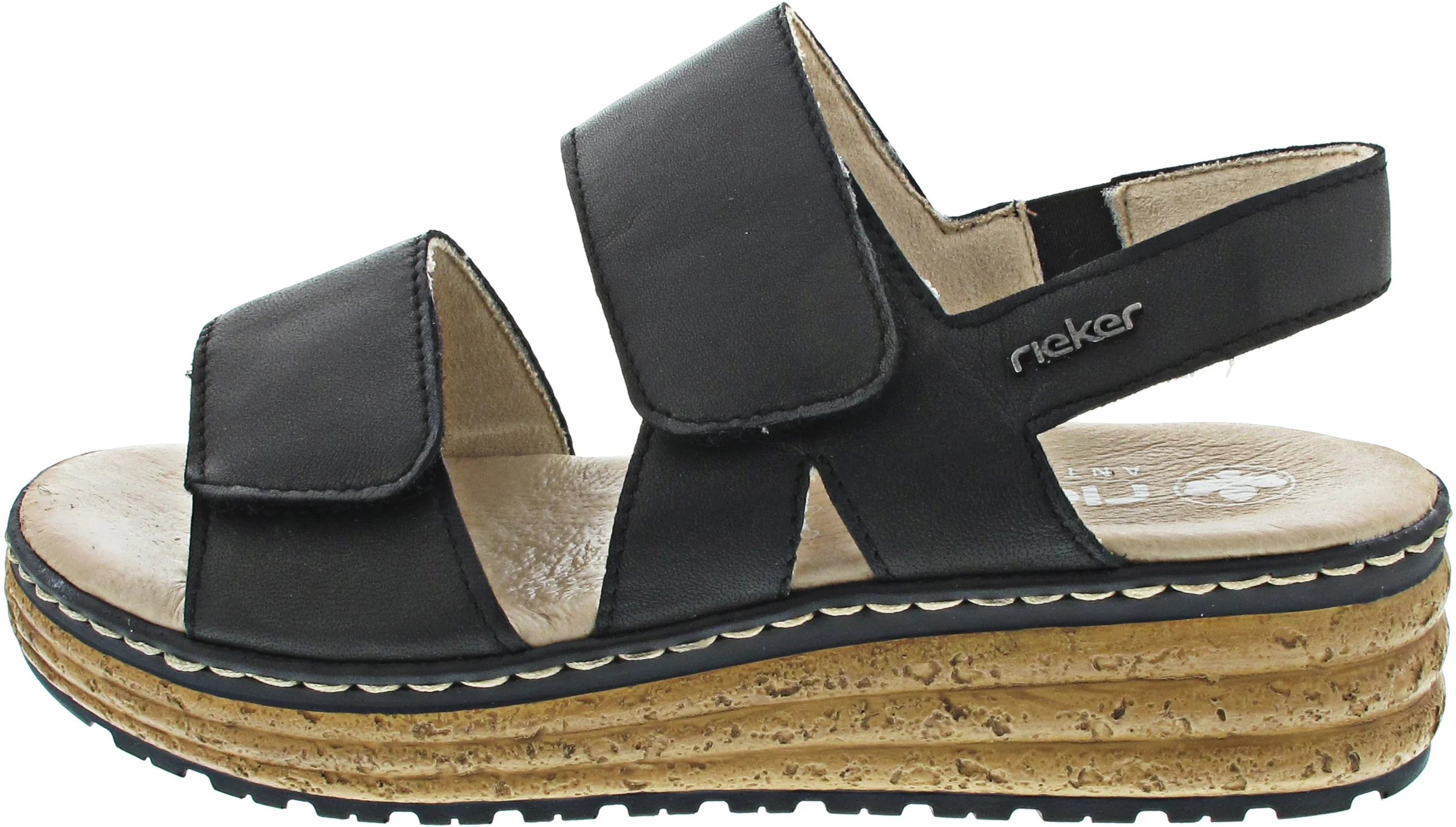 Rieker Sandale Schwarz - Image 4