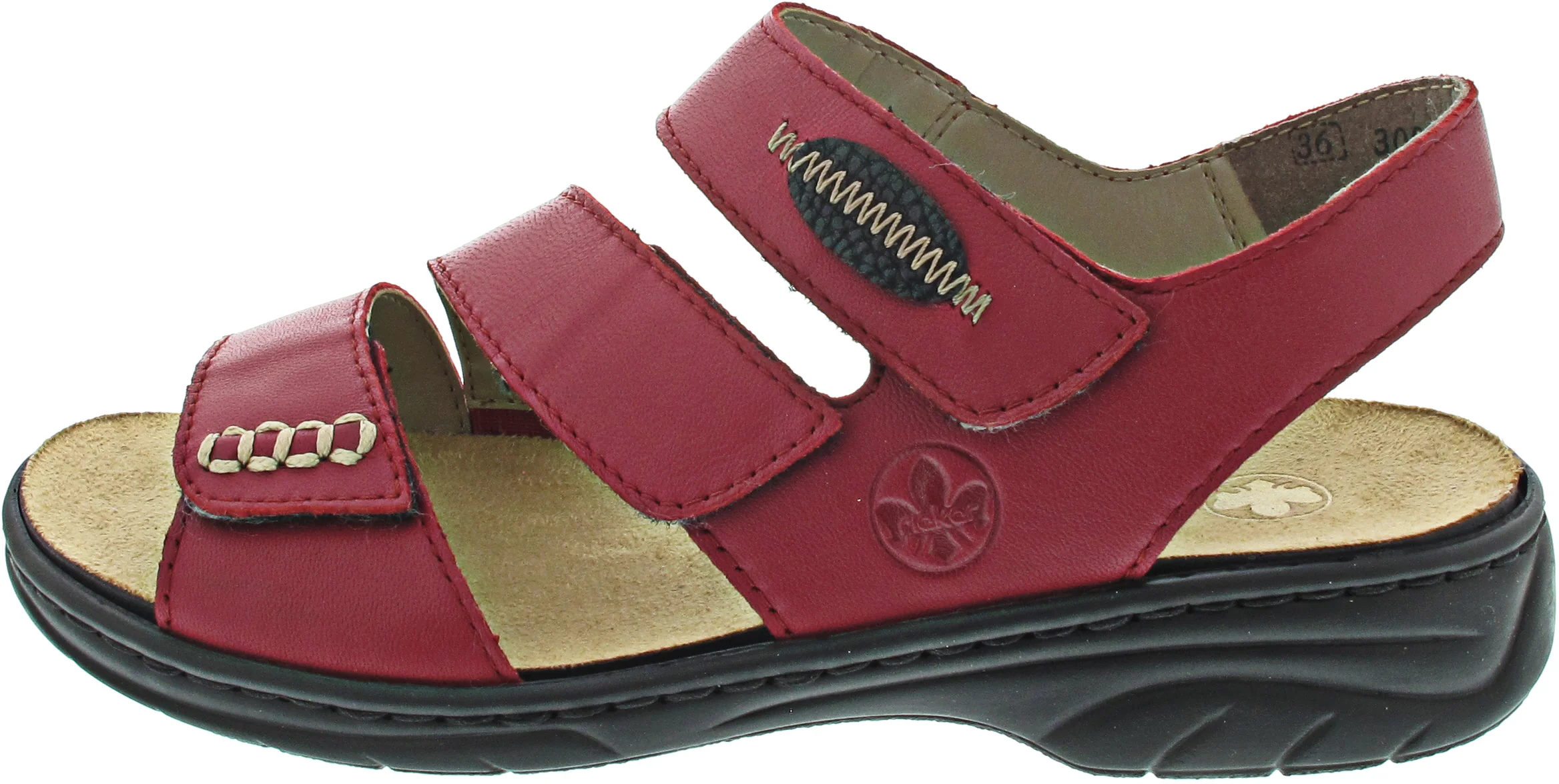 Rieker Sandalette Rot - Image 3