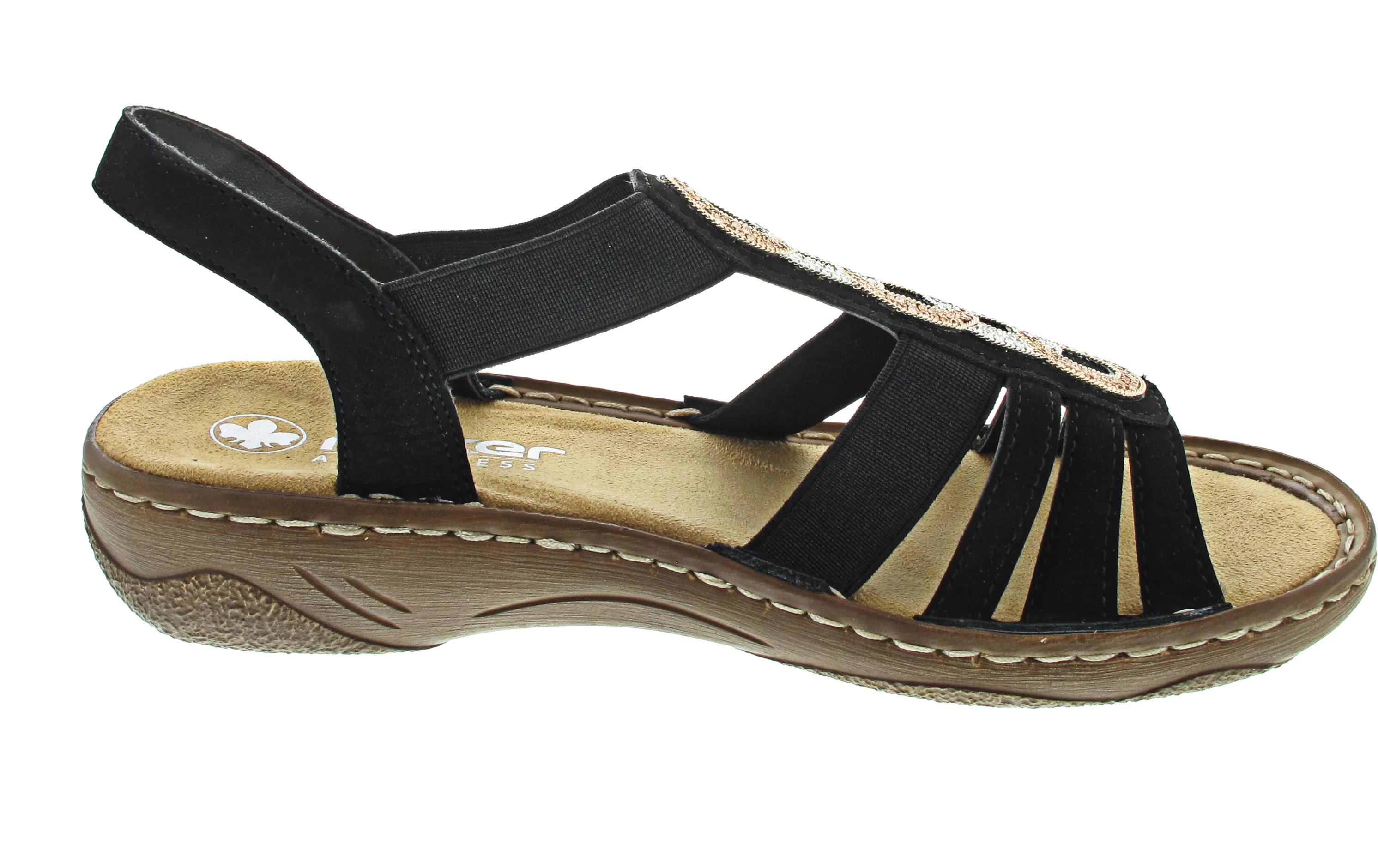 Rieker Sandalette Schwarz - Image 7