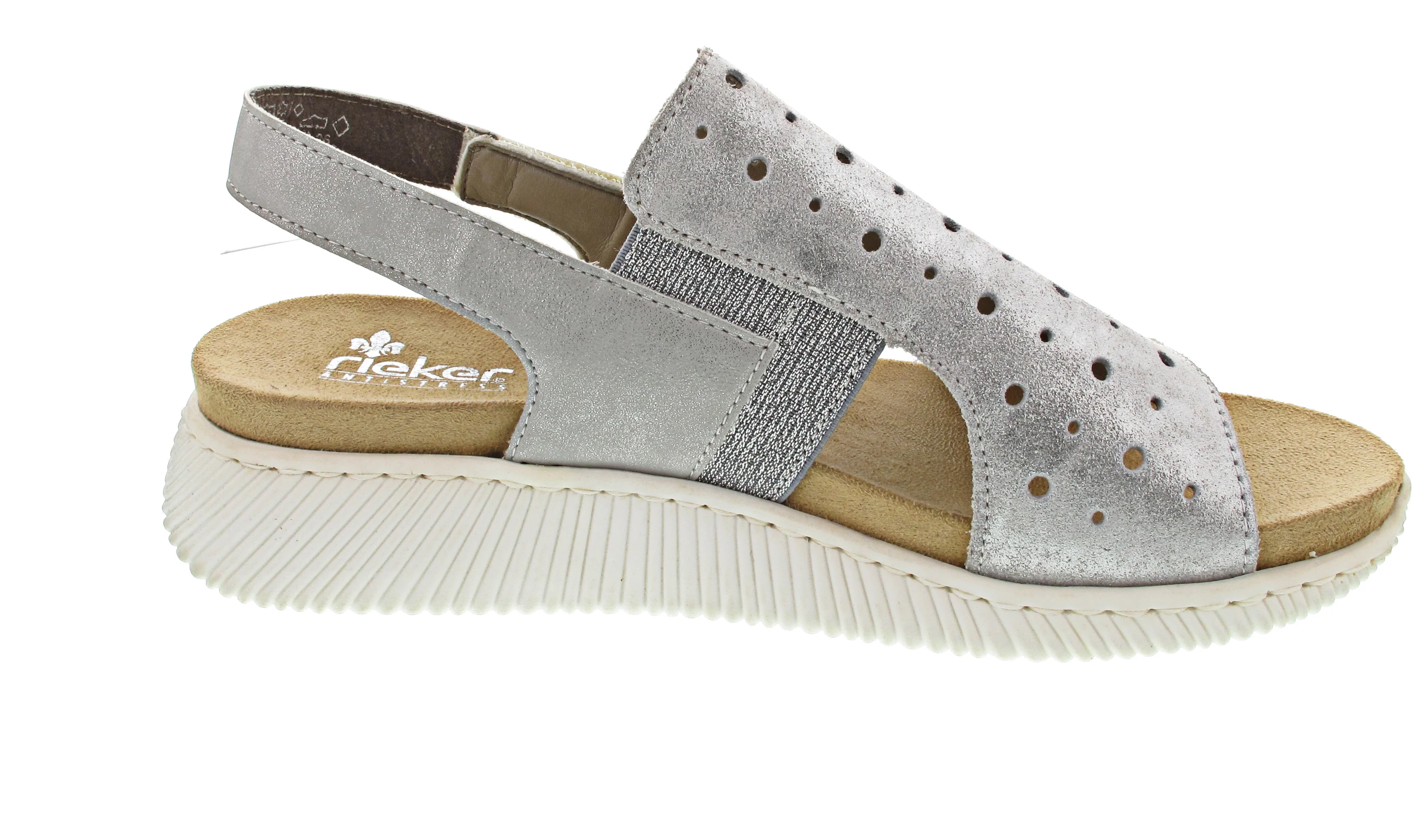 Rieker Sandalette Silber - Image 6