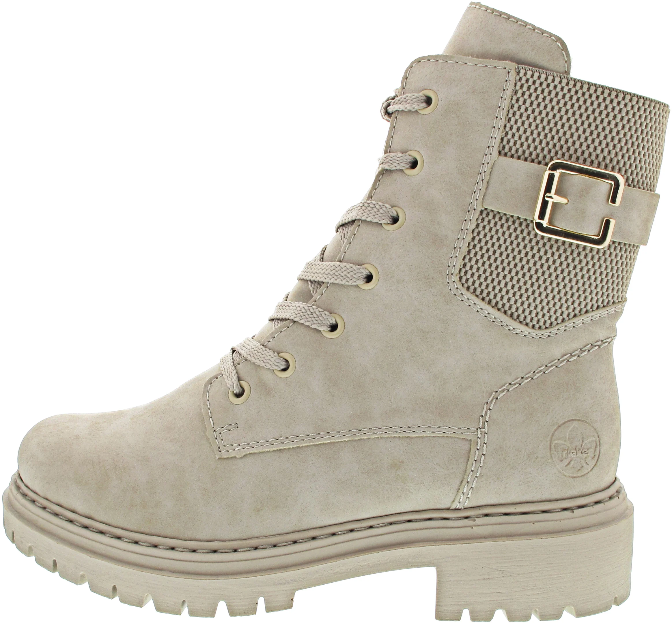 Rieker Schnürstiefel Beige - Image 3