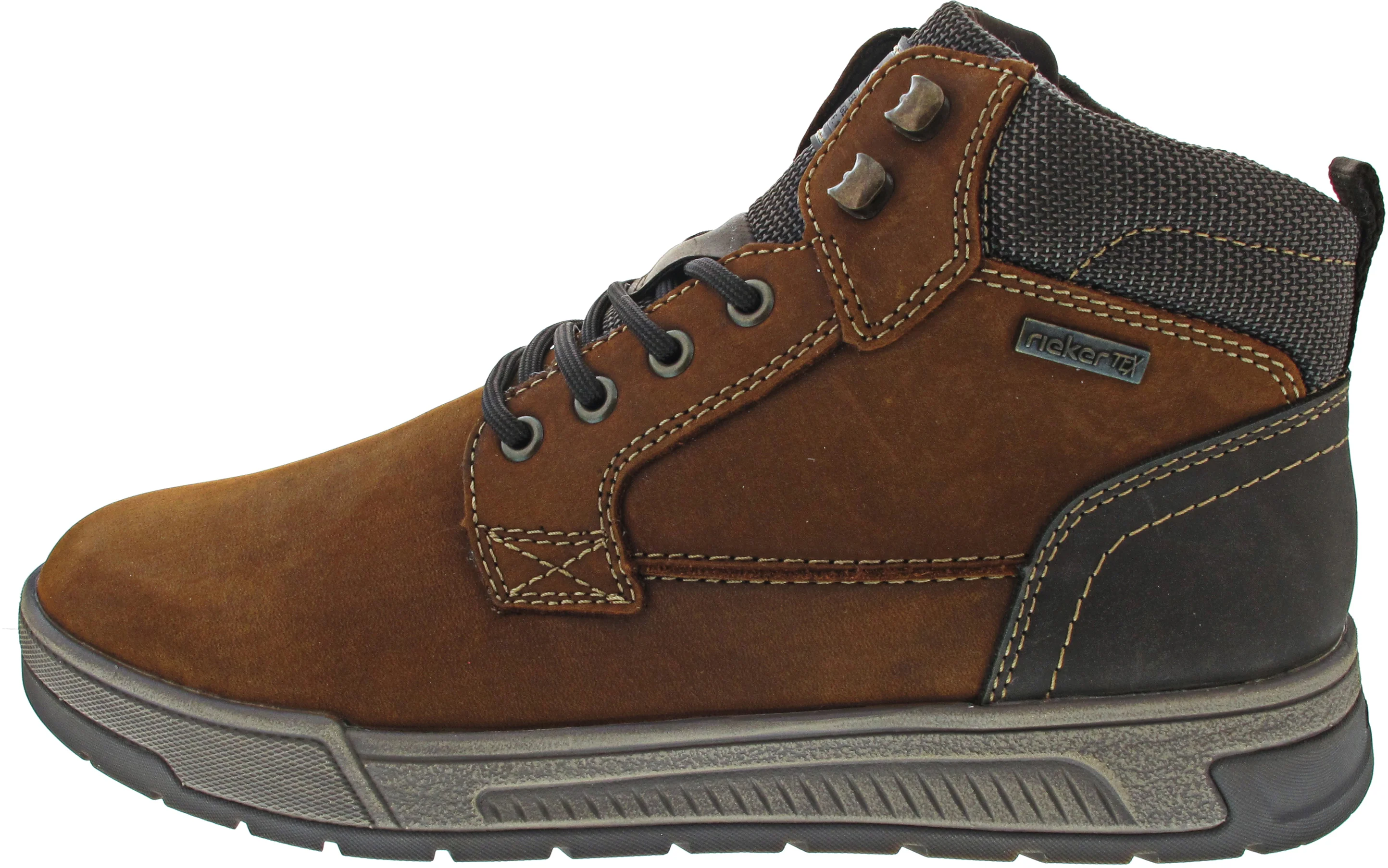Rieker Schnürstiefel Braun