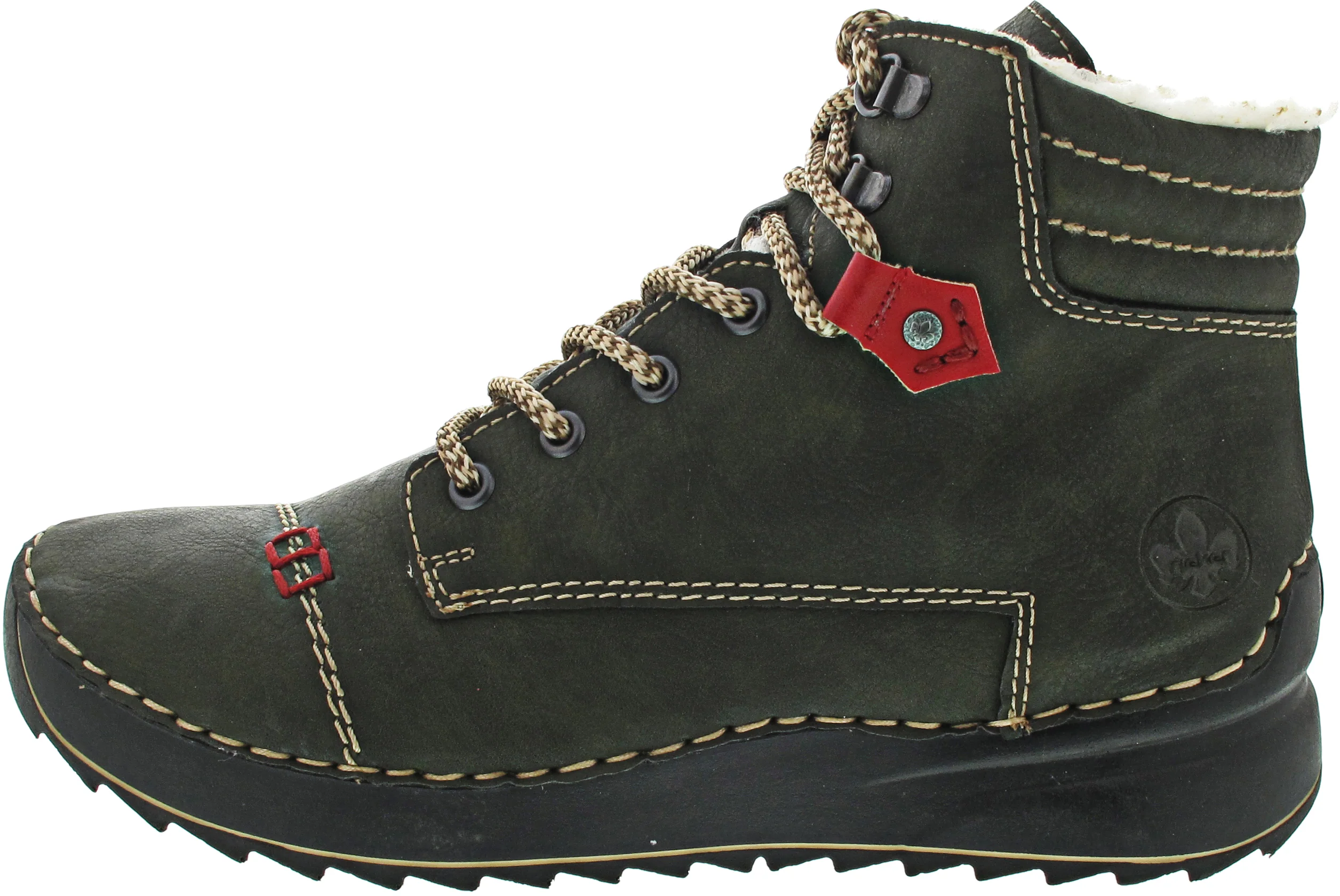 Rieker Schnürstiefel Grün - Image 2