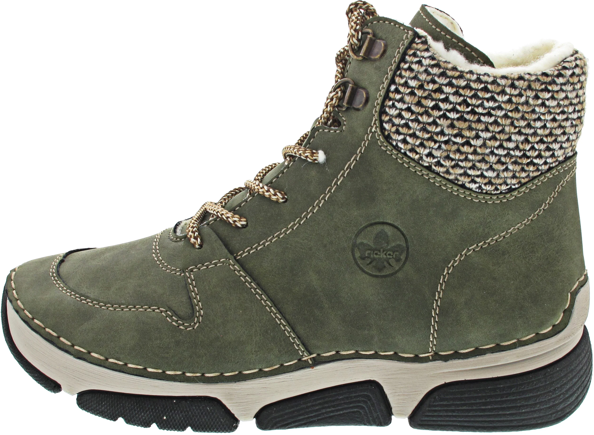 Rieker Schnürstiefel Grün - Image 3