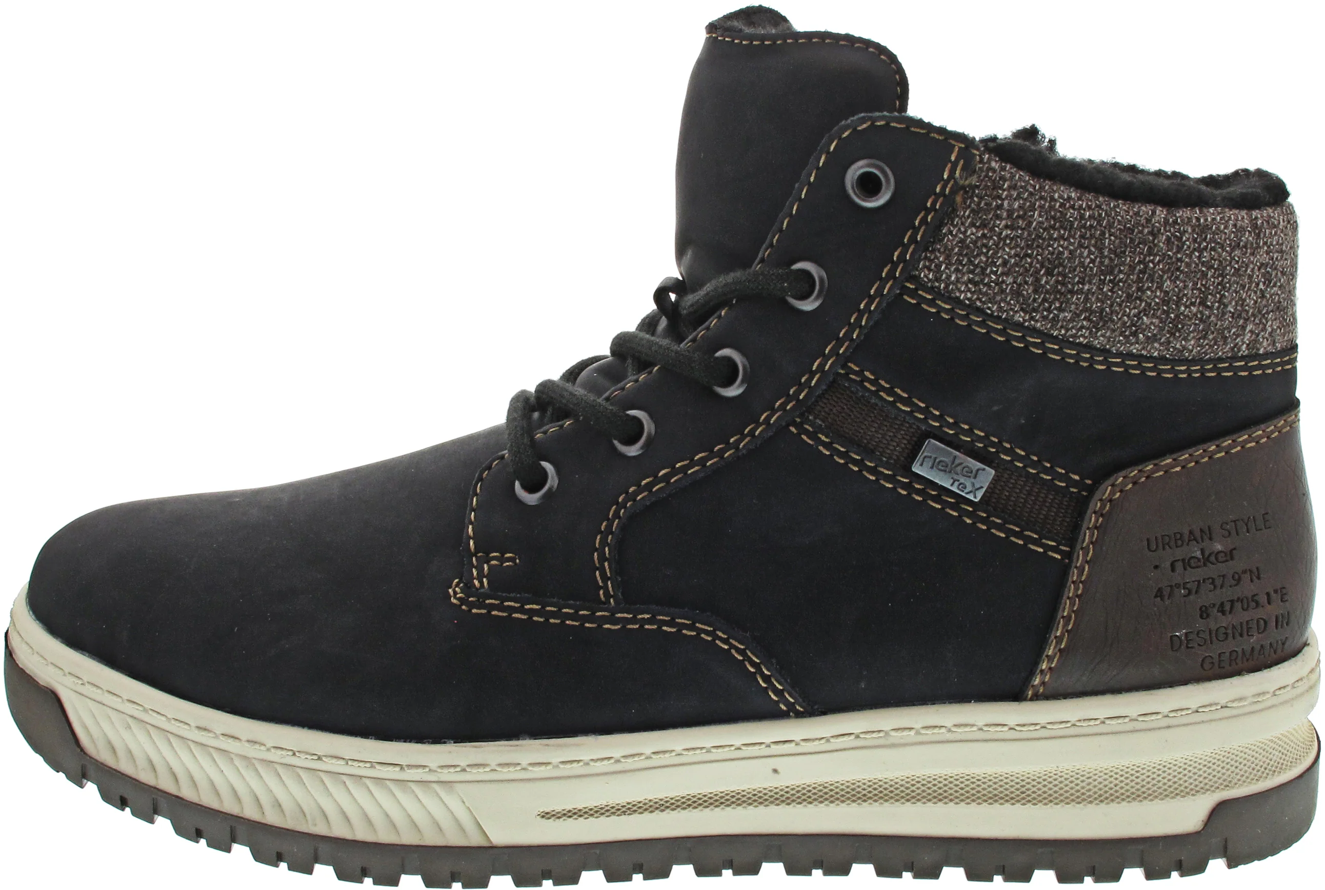 Rieker Schnürstiefel Schwarz - Image 4