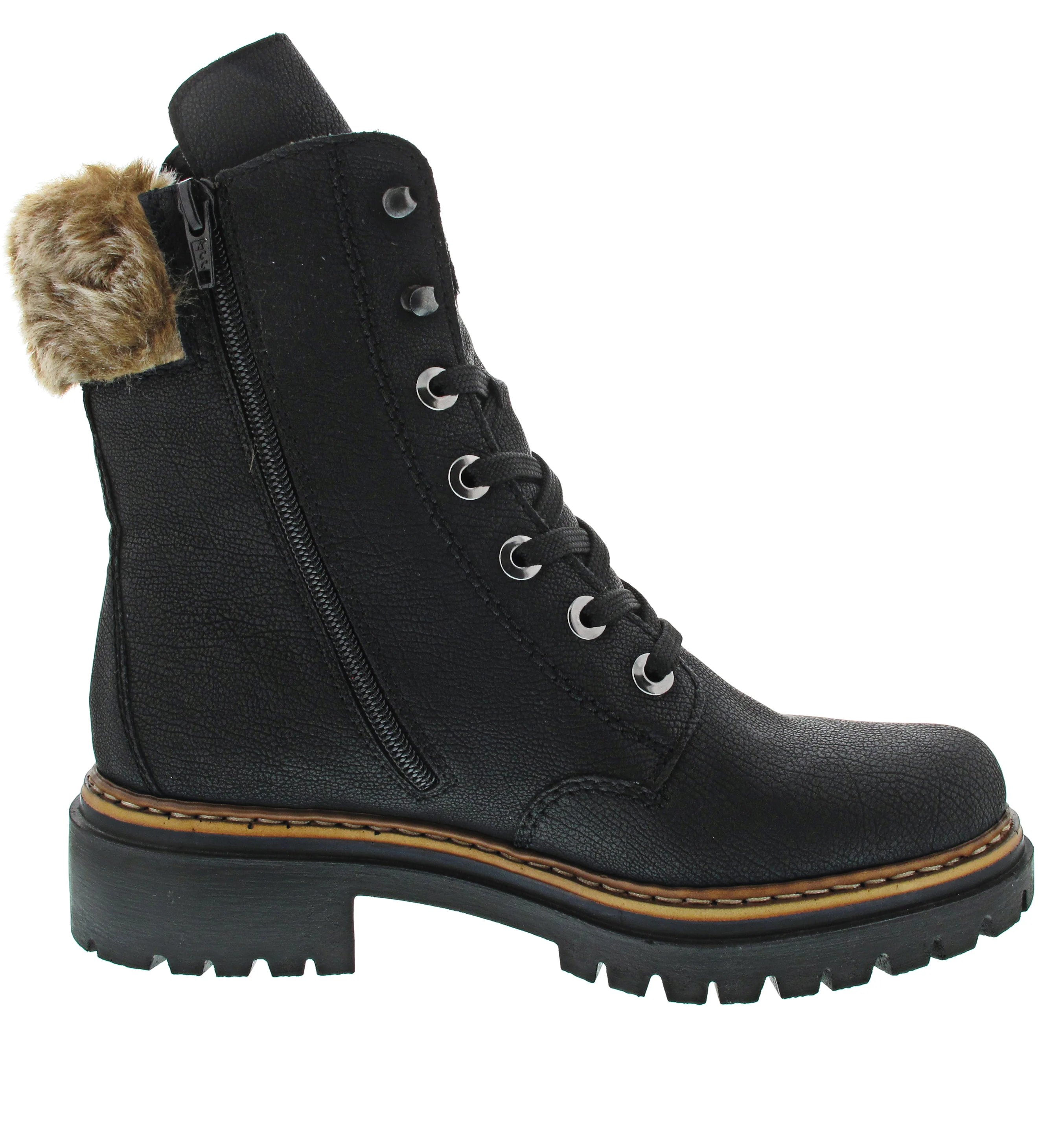 Rieker Schnürstiefel Schwarz - Image 13