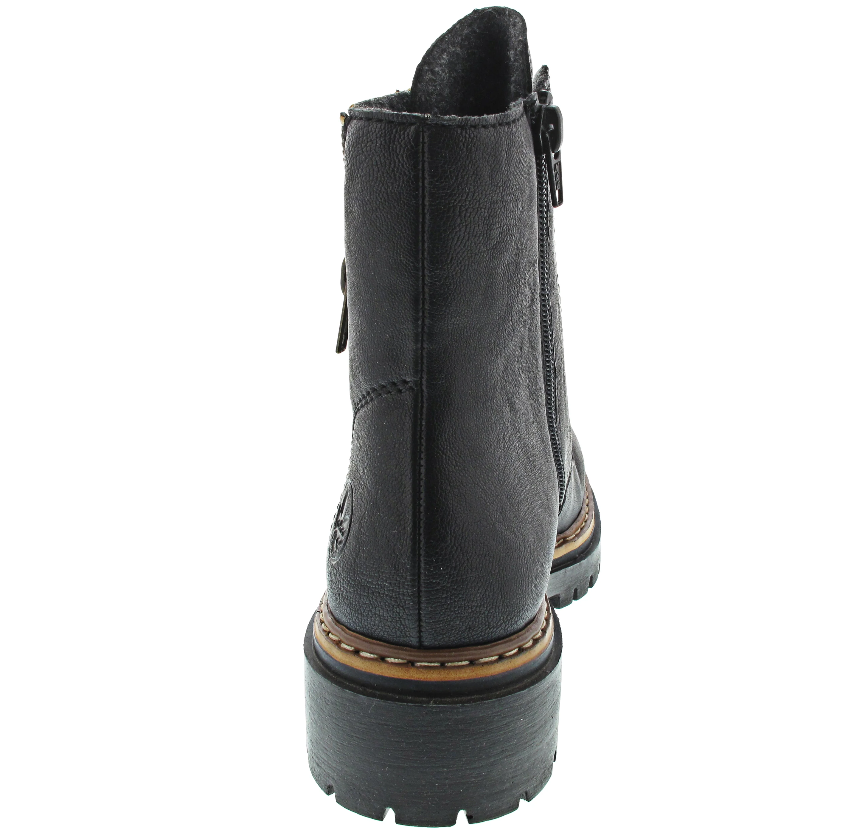 Rieker Schnürstiefel Schwarz - Image 2
