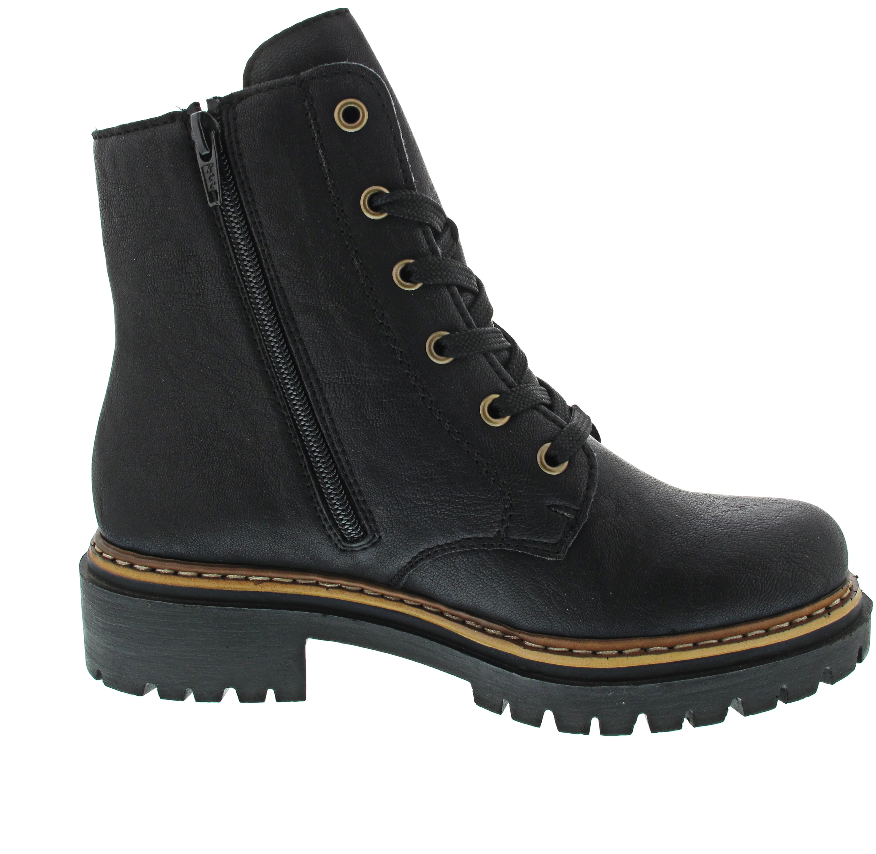 Rieker Schnürstiefel Schwarz - Image 3
