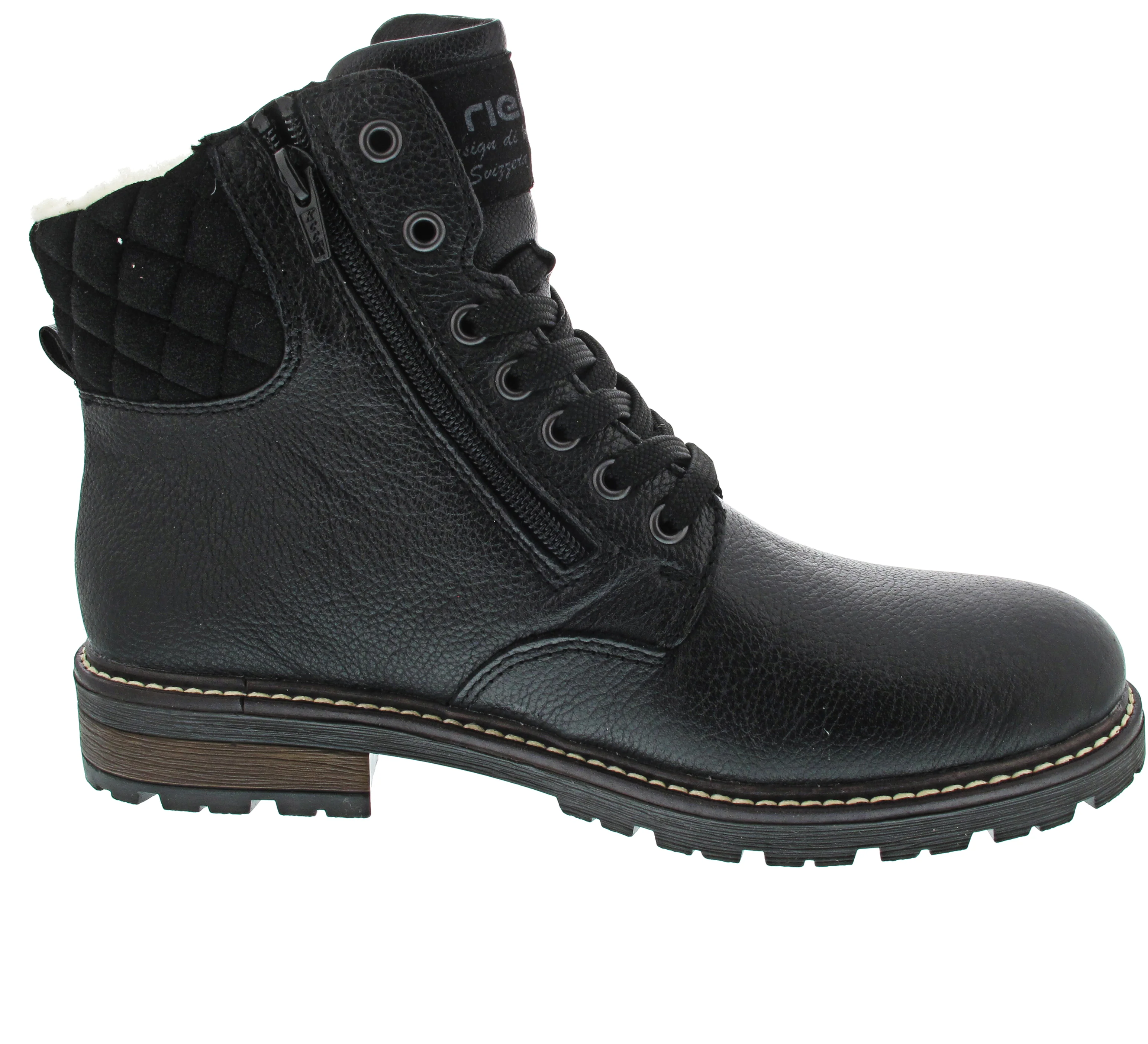 Rieker Schnürstiefel Schwarz - Image 9