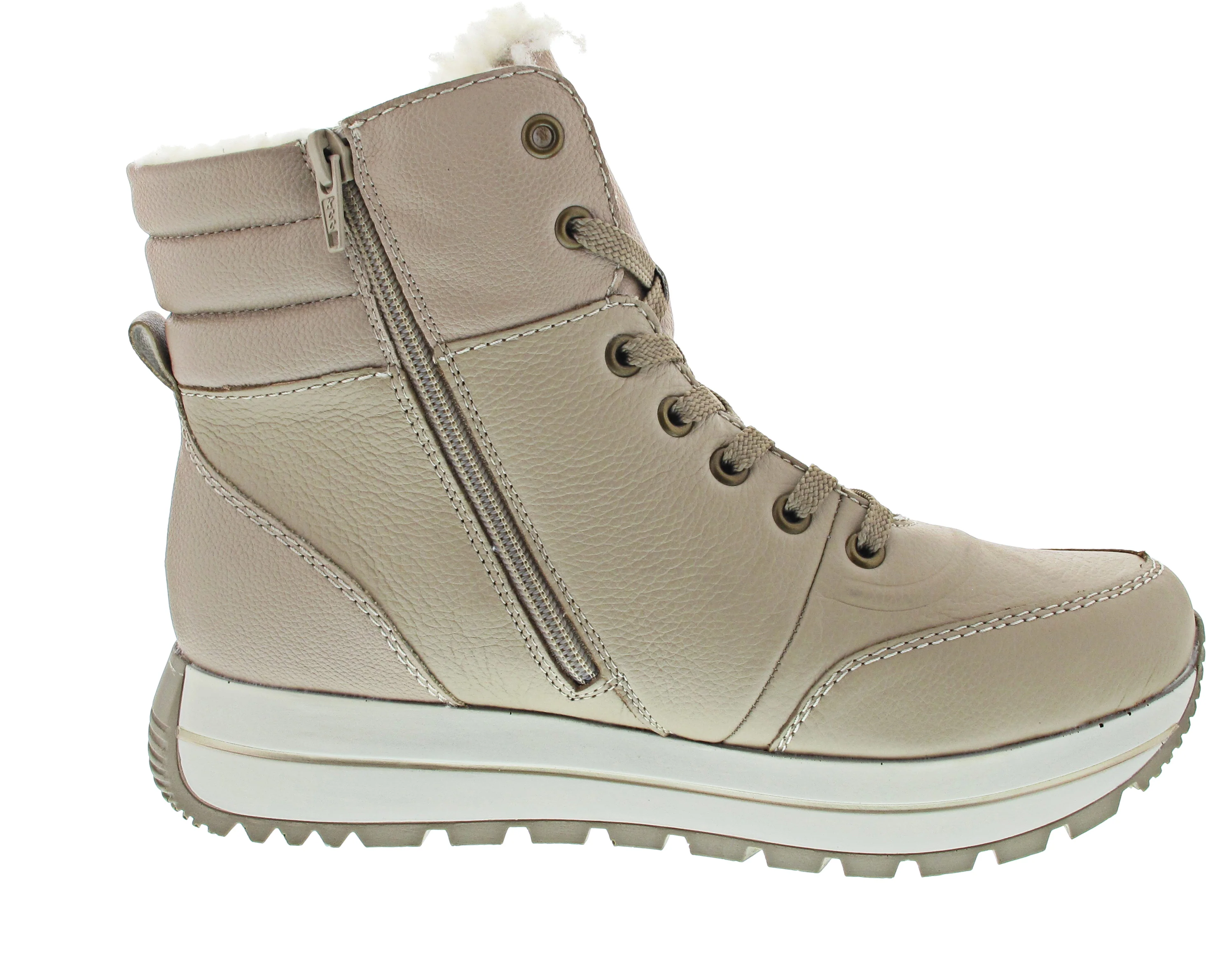 Rieker Schnürstiefelette Beige - Image 8