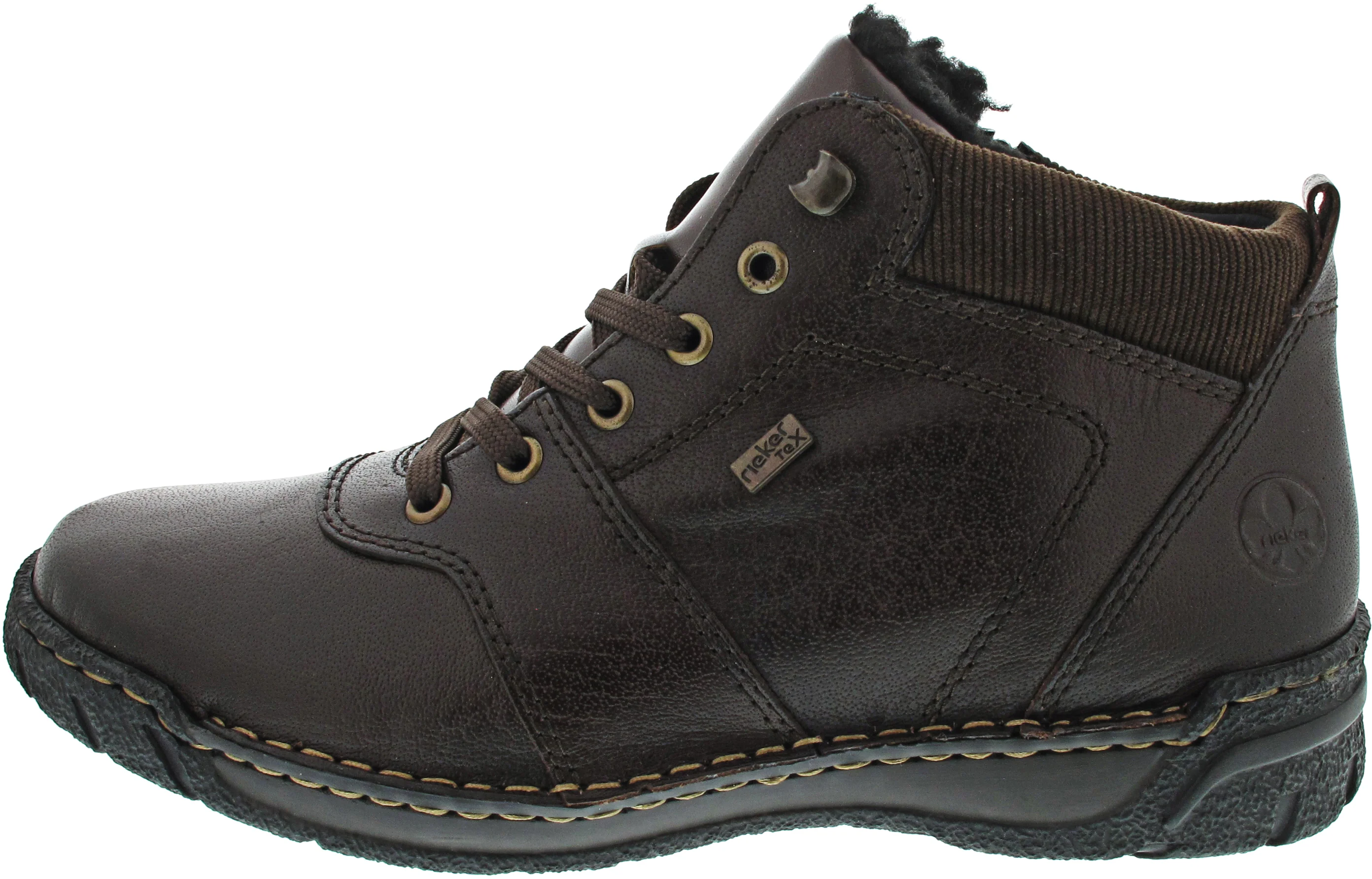 Rieker Schnürstiefelette Braun