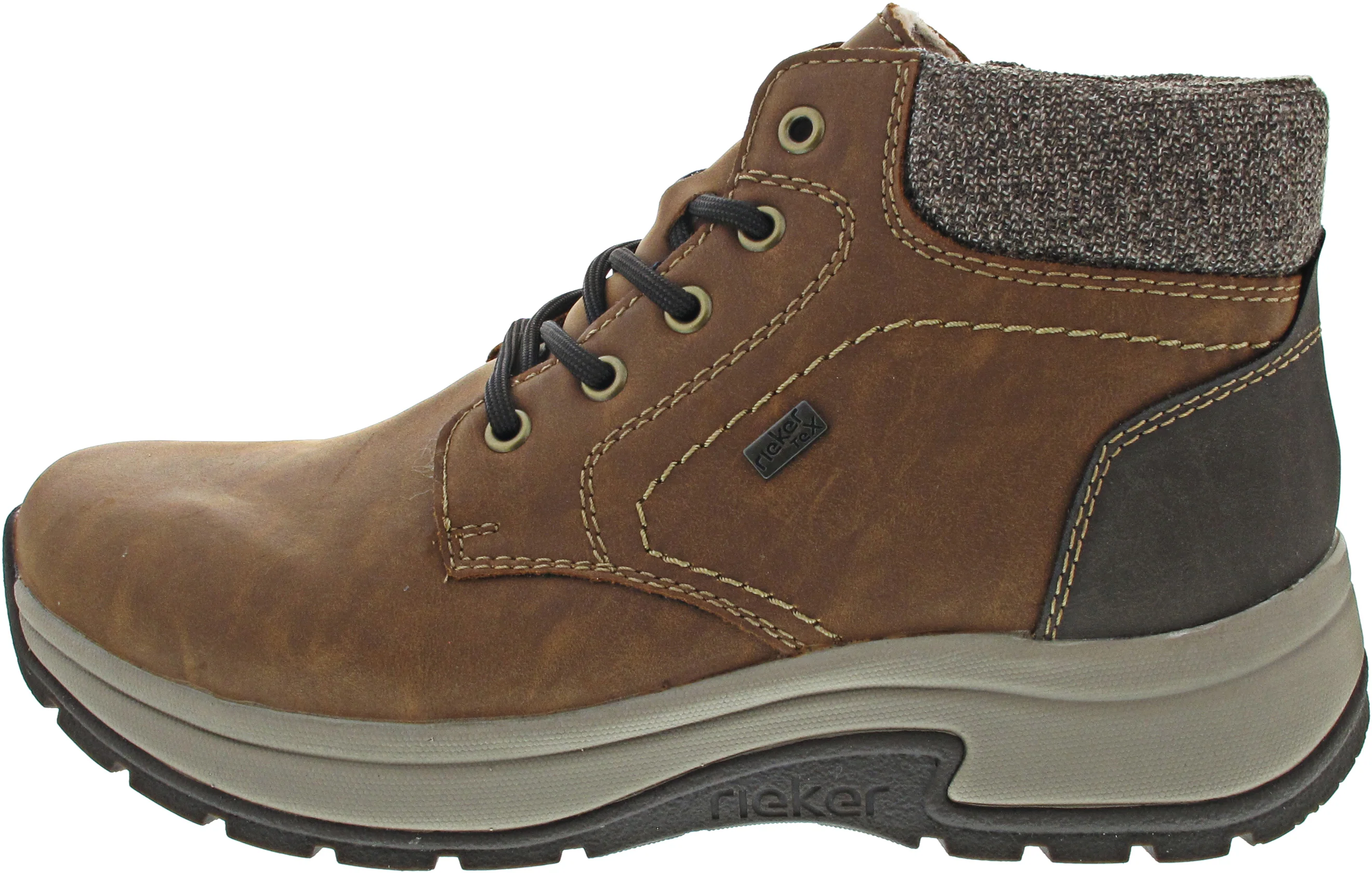 Rieker Schnürstiefelette Braun - Image 4
