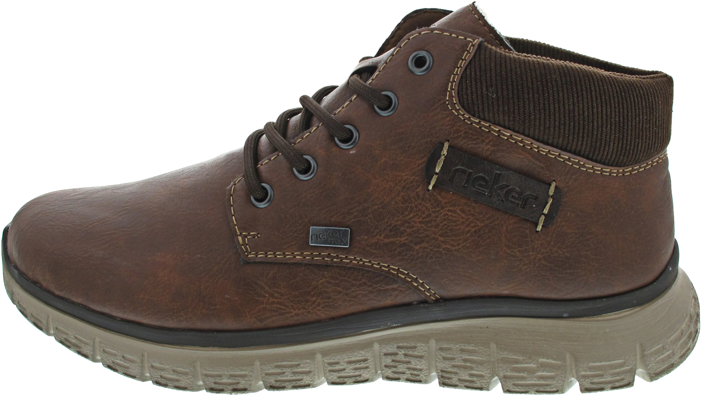 Rieker Schnürstiefelette Braun